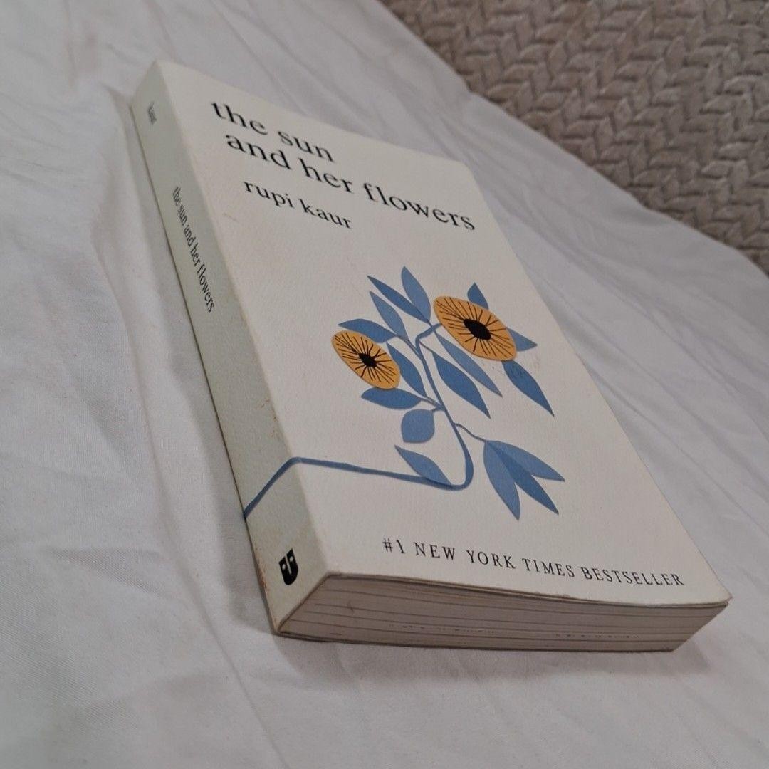 The Sun And Her Flowers, Rupi Kaur Paperback Andrews McMeel 2017 White Poetry