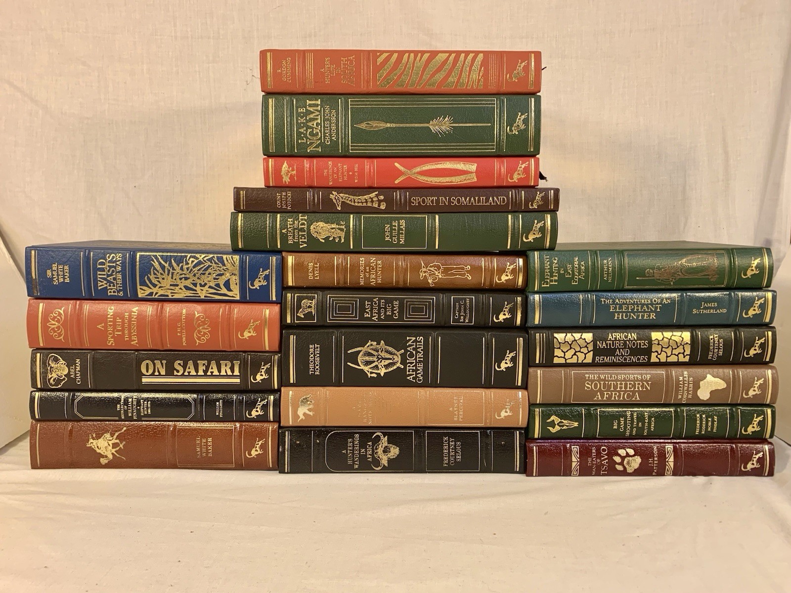 BRIAR PATCH PRESS African Collection 21 Books ~ Safari Big Game Hunting EXC COND