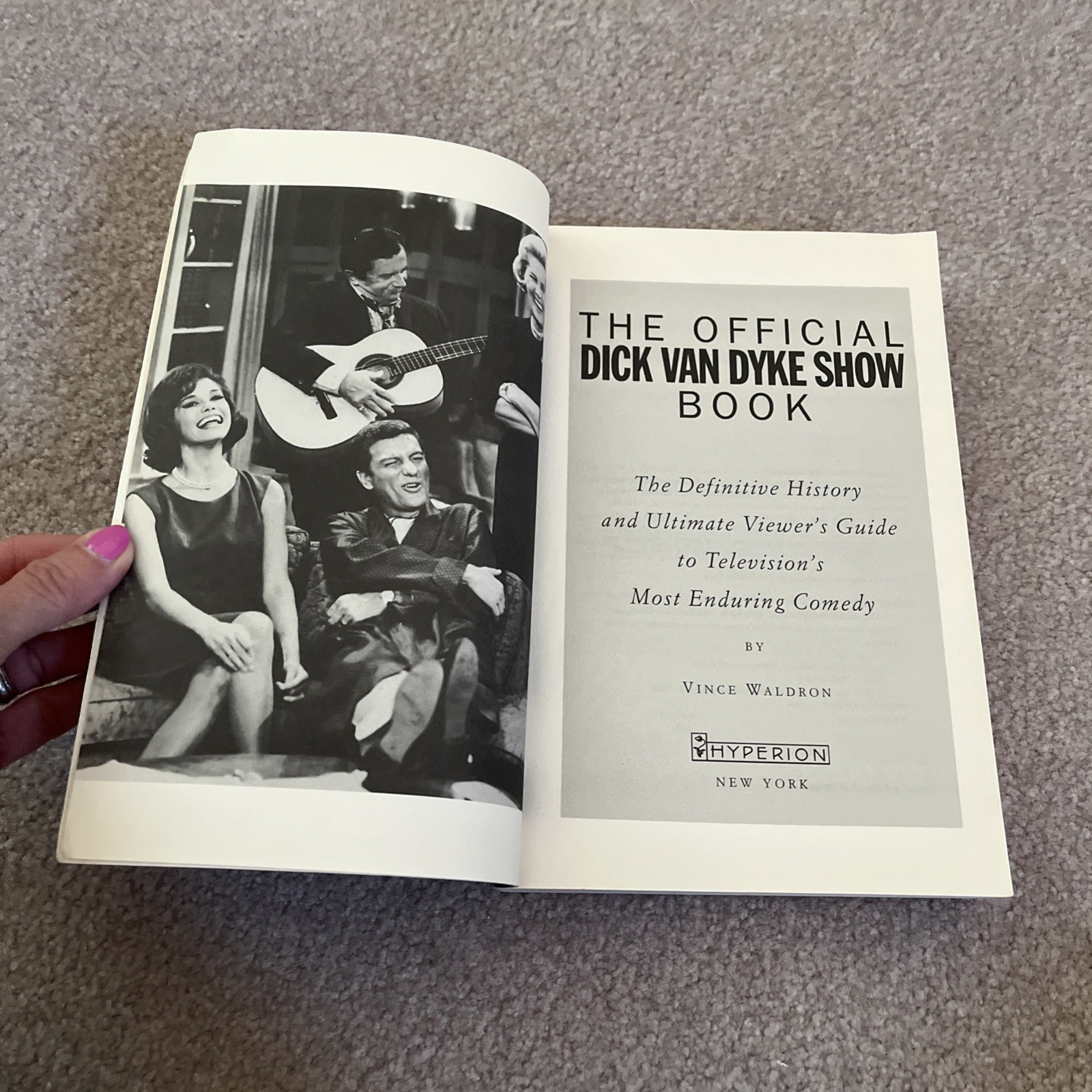 The Official Dick Van Dyke Show Book by Vince Waldron (1994, Paperback)