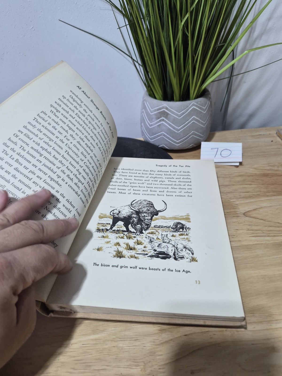 All About Strange Beasts of the Past by Roy Chapman Andrews 1956 Hardcover