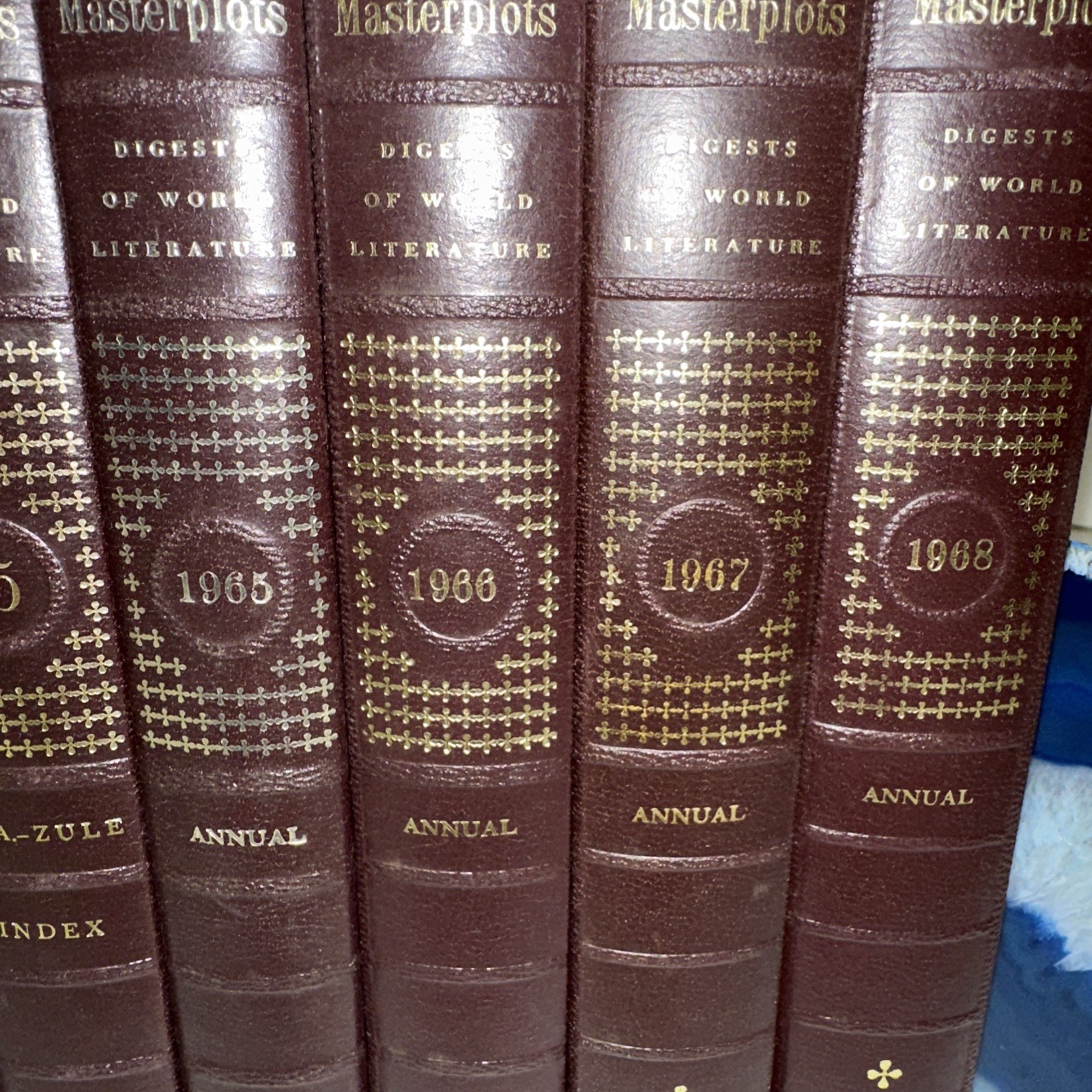 Masterplots Digests of World Literature 15 Vol Set Complete Plus 4 Annual 65-68