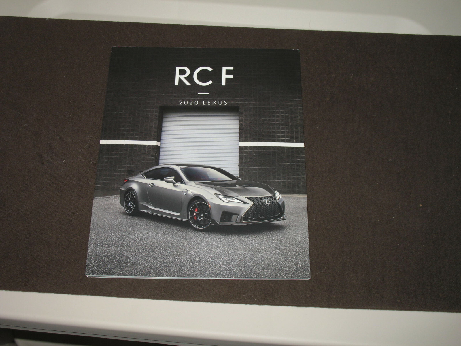 2020 LEXUS RCF SALES BROCHURE – 34 PAGES – Brand New, Unread