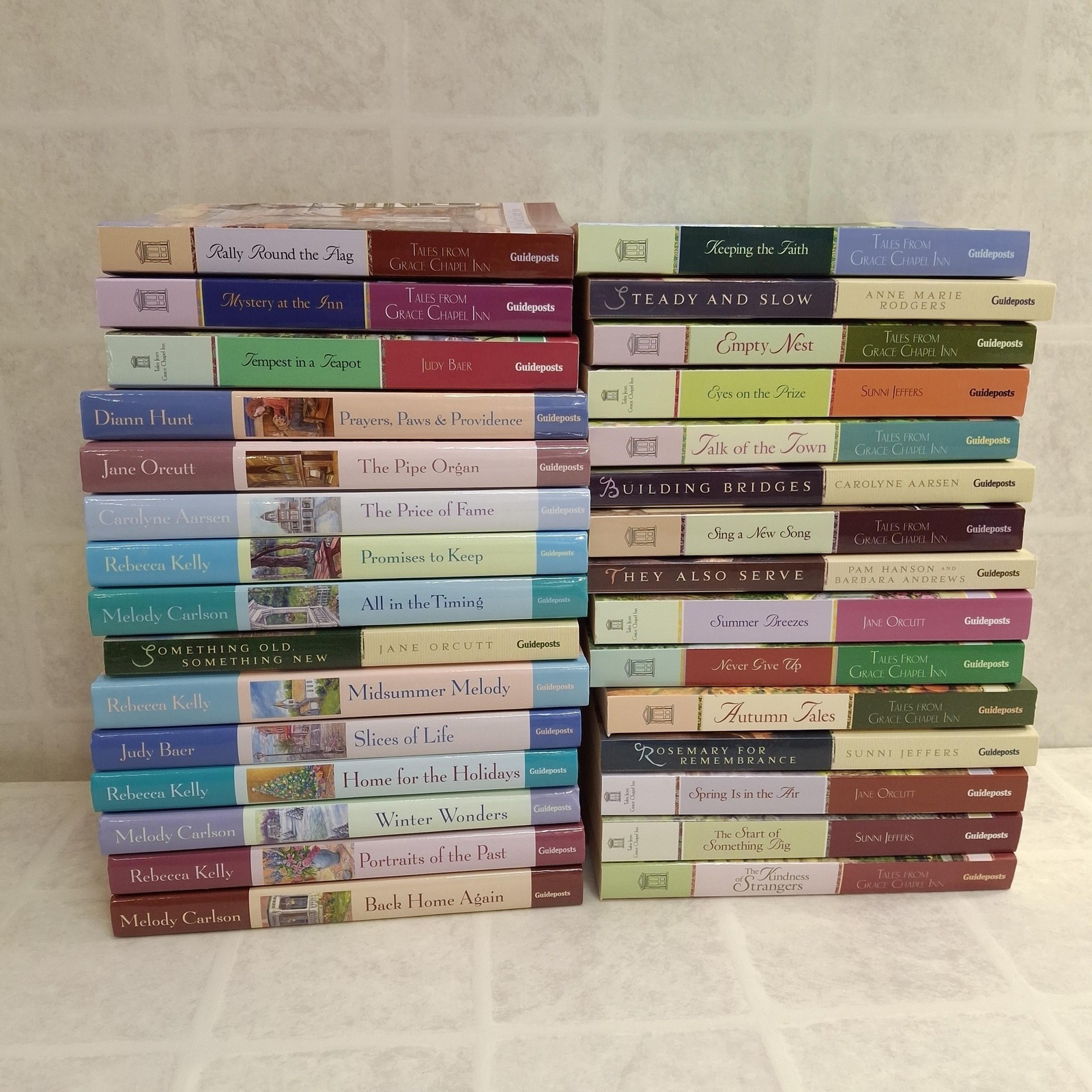 Guideposts Tales from Grace Chapel Inn Lot of 30 Mixed Set Cozy Mysteries