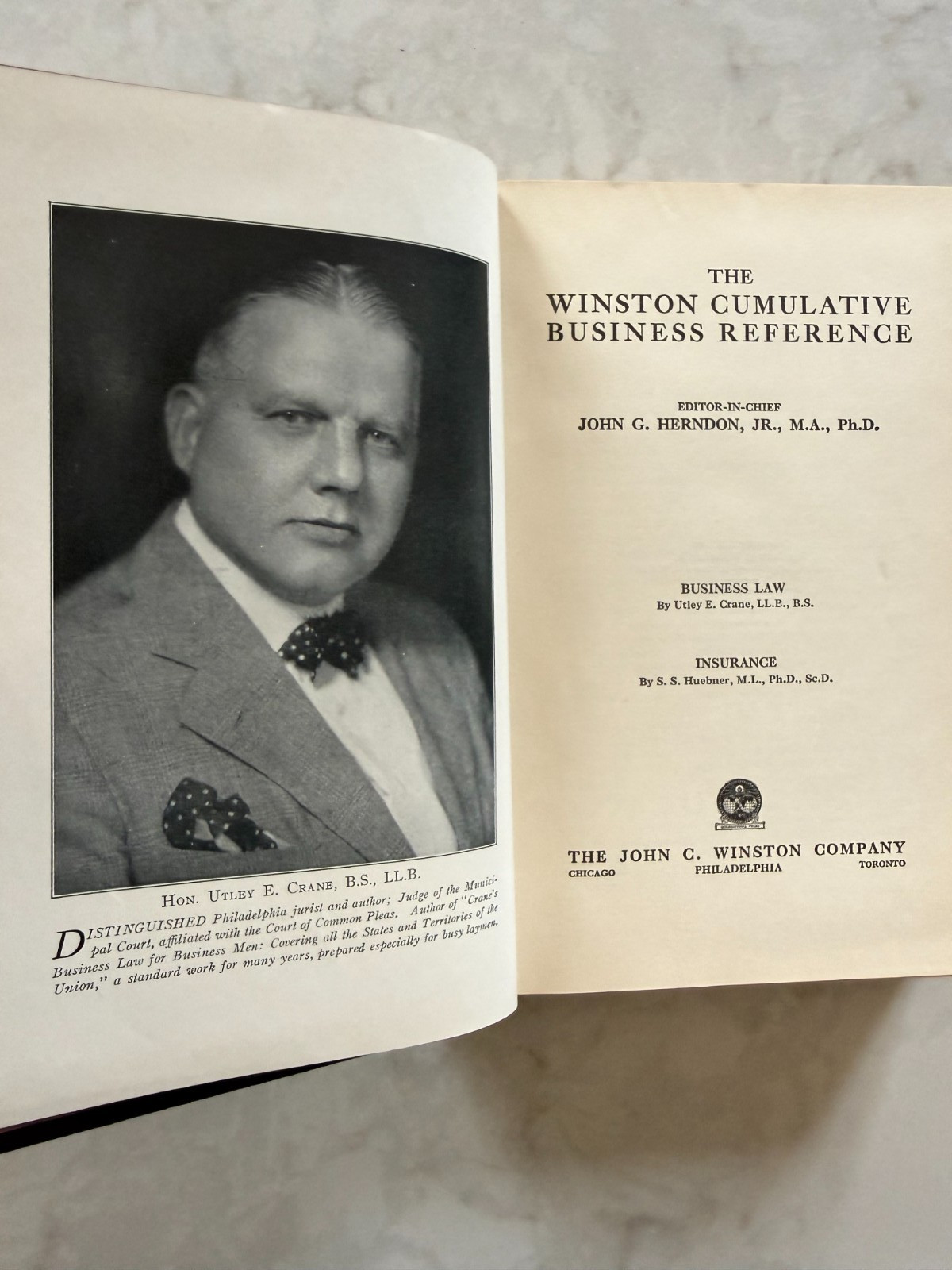 Winston Cumulative Business Reference, Vol 4, Business Law/Contracts/Real Estate