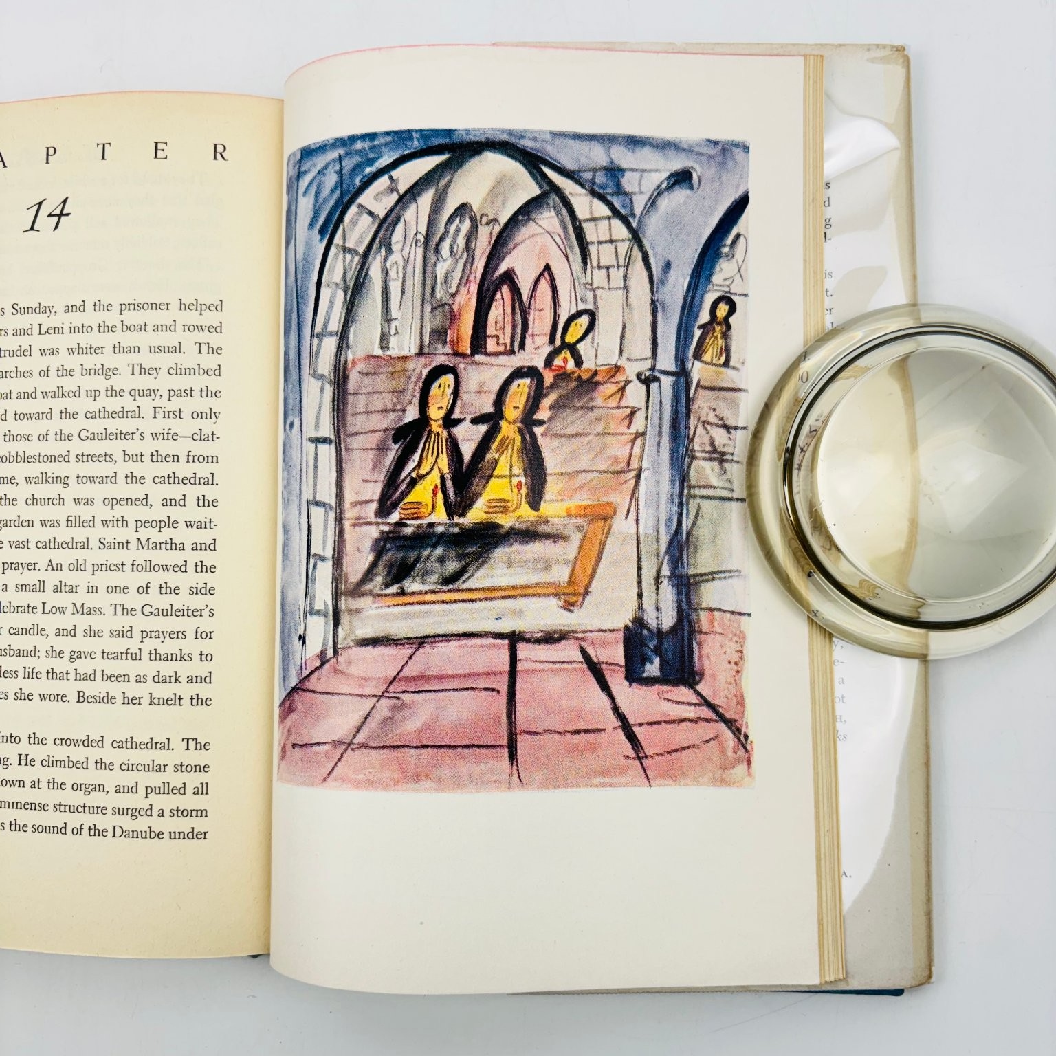 The Blue Danube Ludwig Bemelmans 1945 Second Printing Illustrated Viking Press