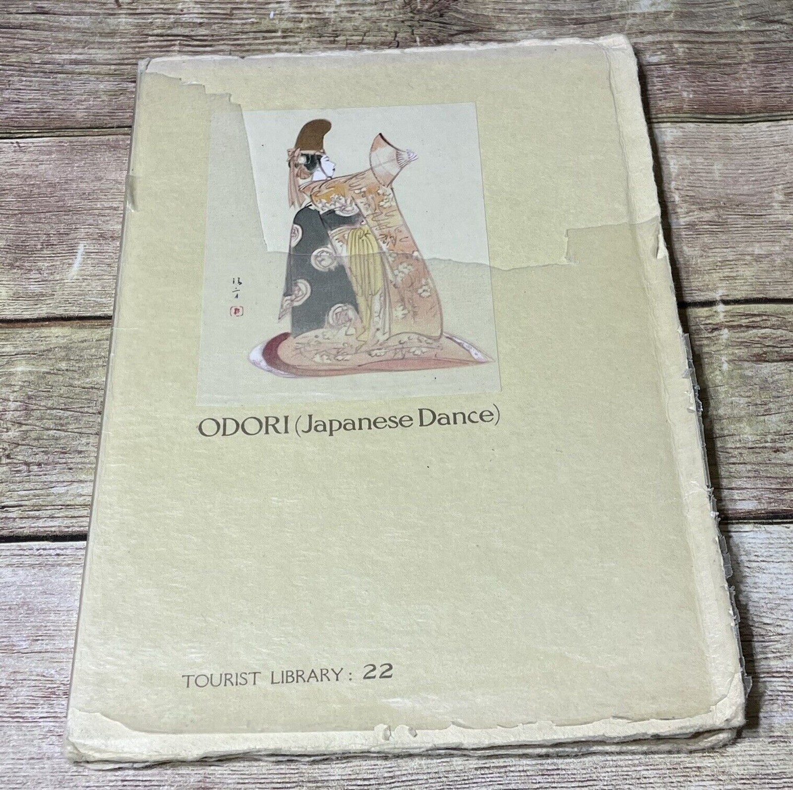 Vintage Odori Japanese Dance Tourist Library 22 Vintage 1938