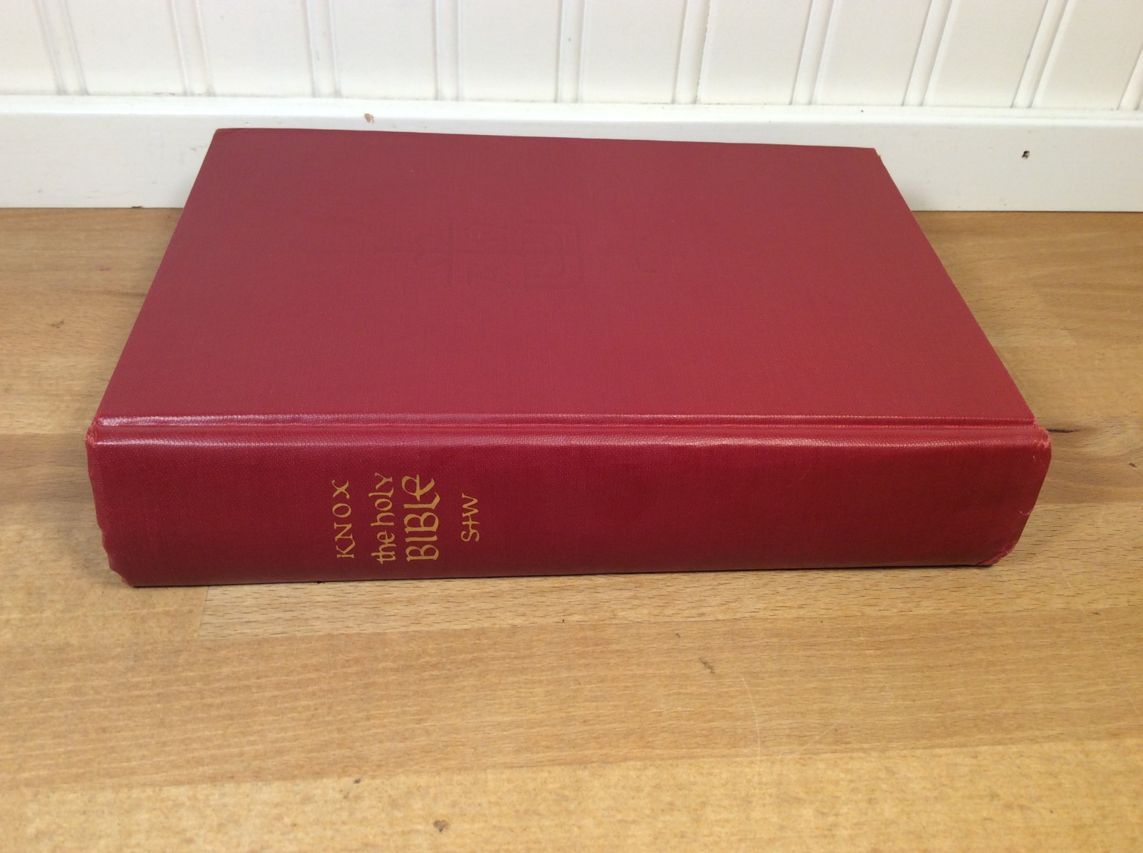 The Holy Bible, Translated From Latin Vulgate, Knox, Family Edition, 1954 HCDJ