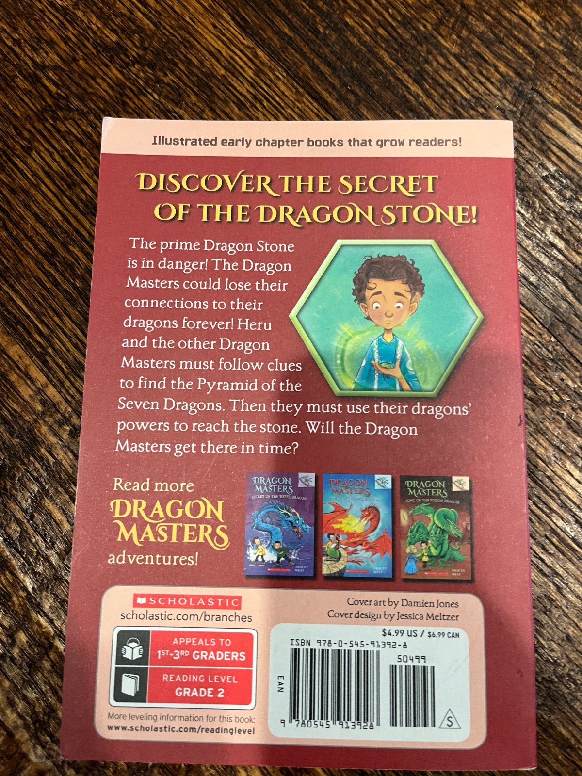Dragon Masters Books 5-8 Scholastic Fantasy Adventure Paperback Set