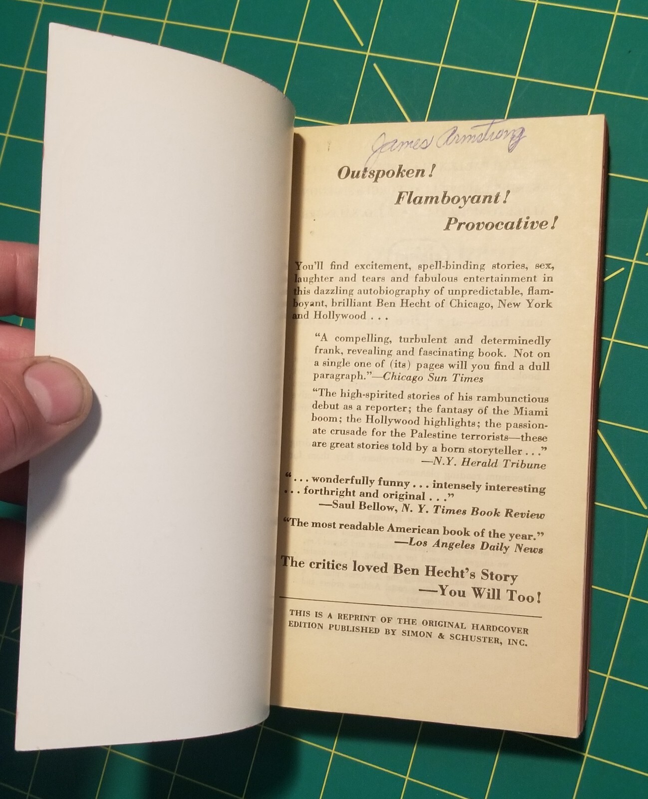 A Child of the Century by Ben Hecht