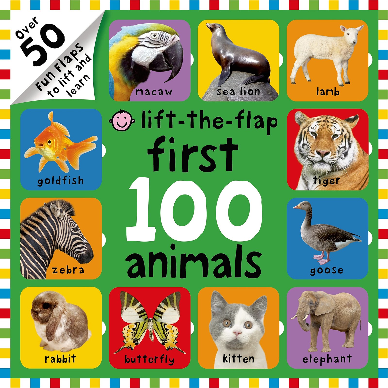 First 100 Lift-the-Flap: Animals: Over 50 Fun Flaps to Lift and Learn – boar…