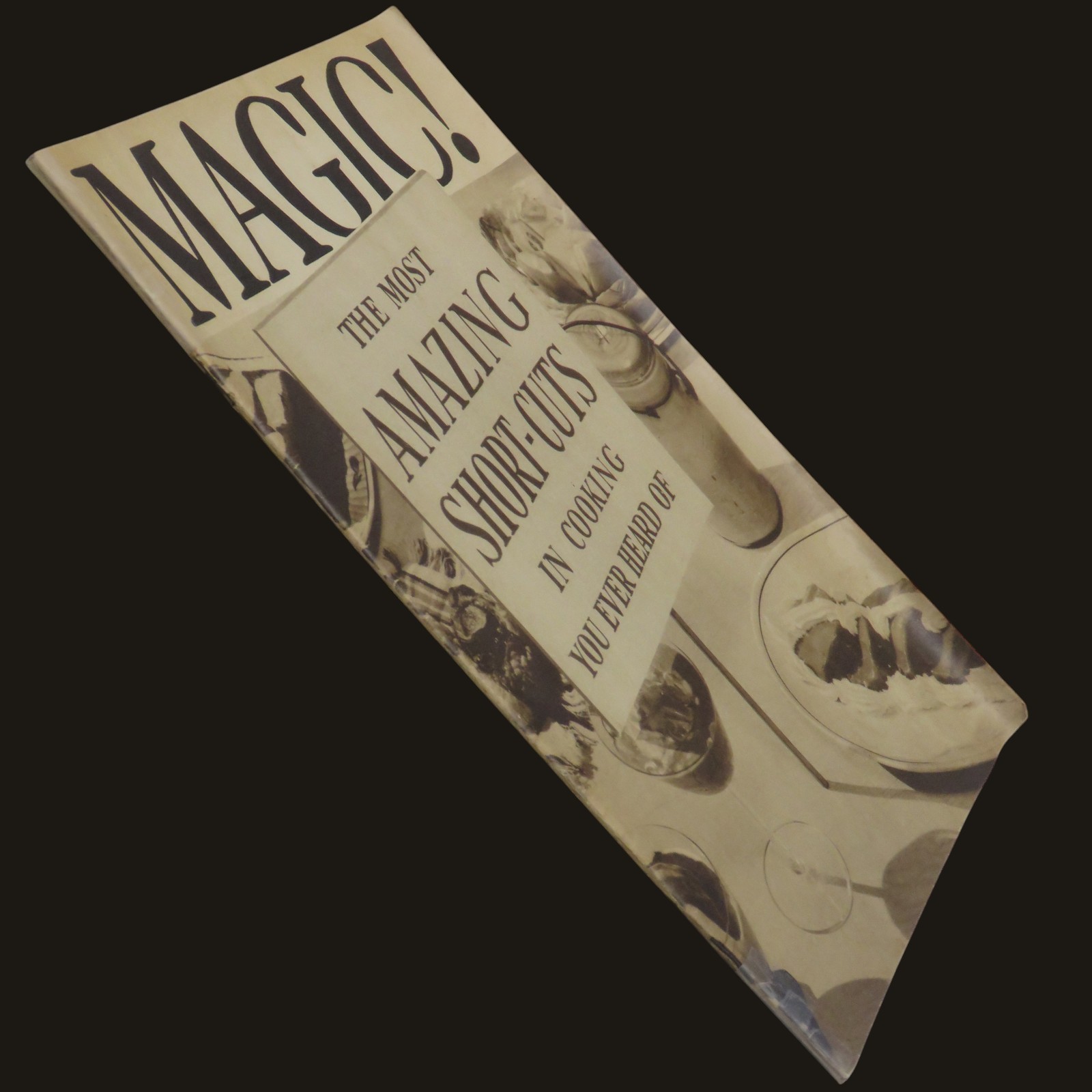 Vintage 1930s MAGIC Cookbook The Most Amazing Short-Cuts in Cooking Recipe Book