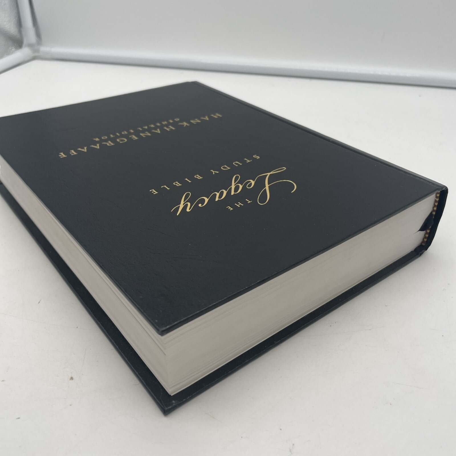 Legacy Study Bible New King Hank Hanegraaff NKJV Black Hardcover 2007