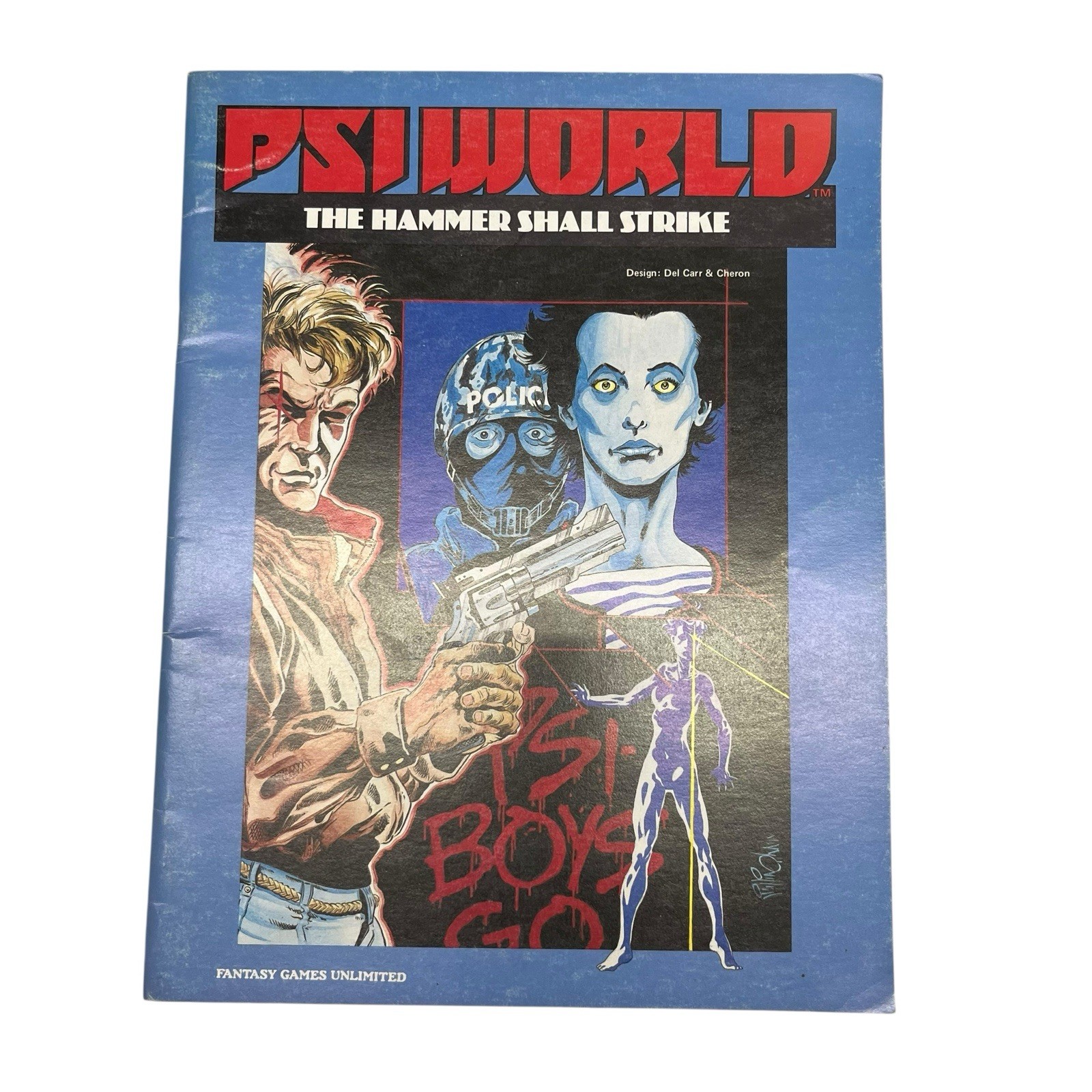 PSI World RPG Box Set: Role Playing Game of Psionic Powers FGU 2301