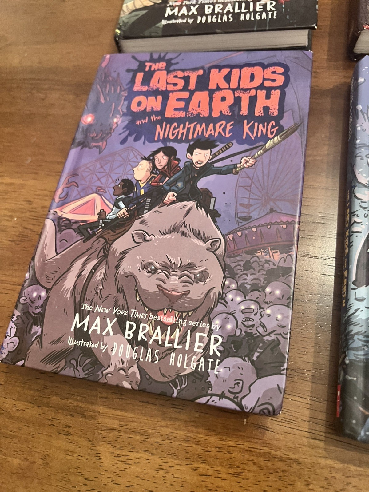 The Last Kids on Earth Hardcover Illustrated Books Set of 4 (First 4 books)