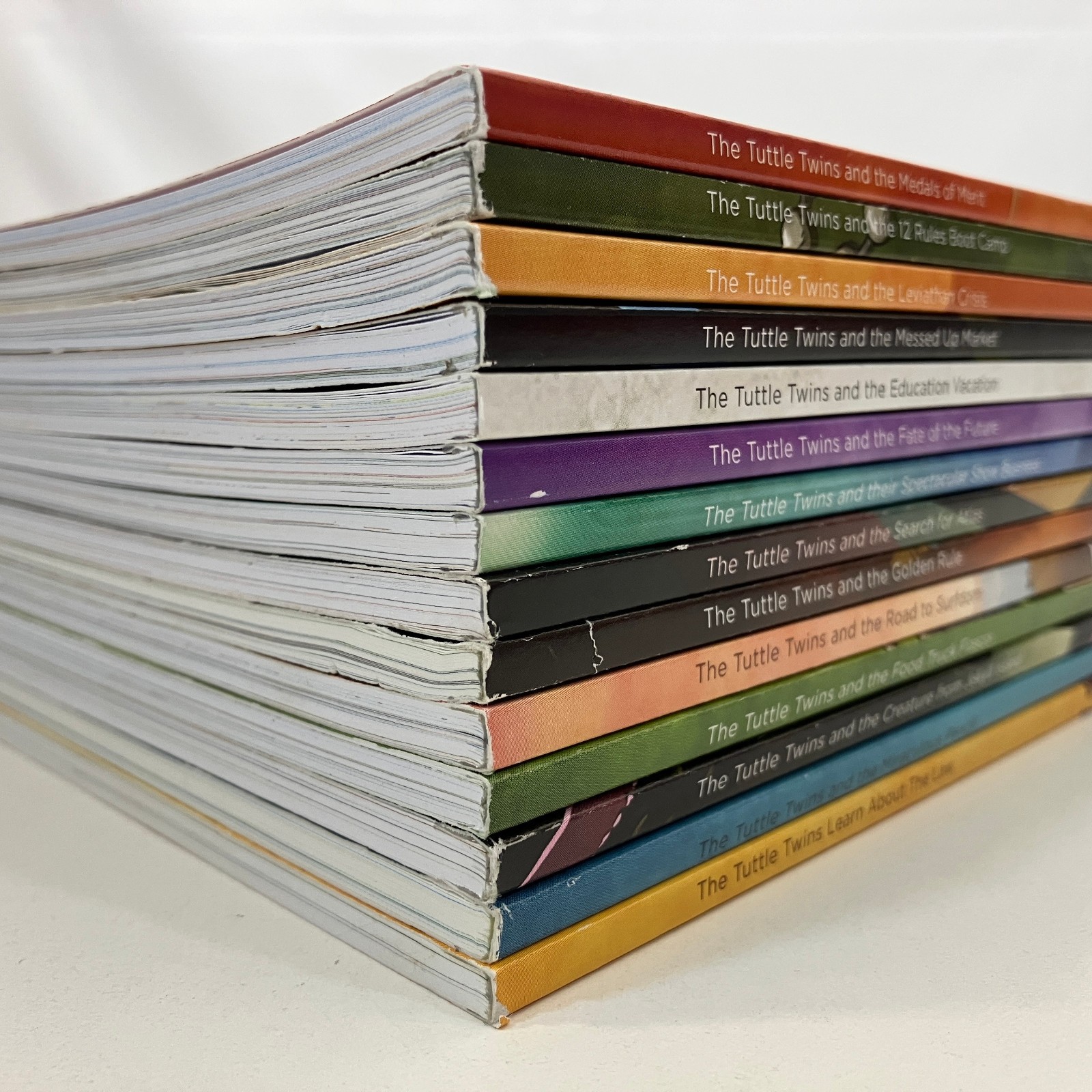 Tuttle Twins Books 1-14 Complete Series Lot Libertas Institute Libertarianism PB