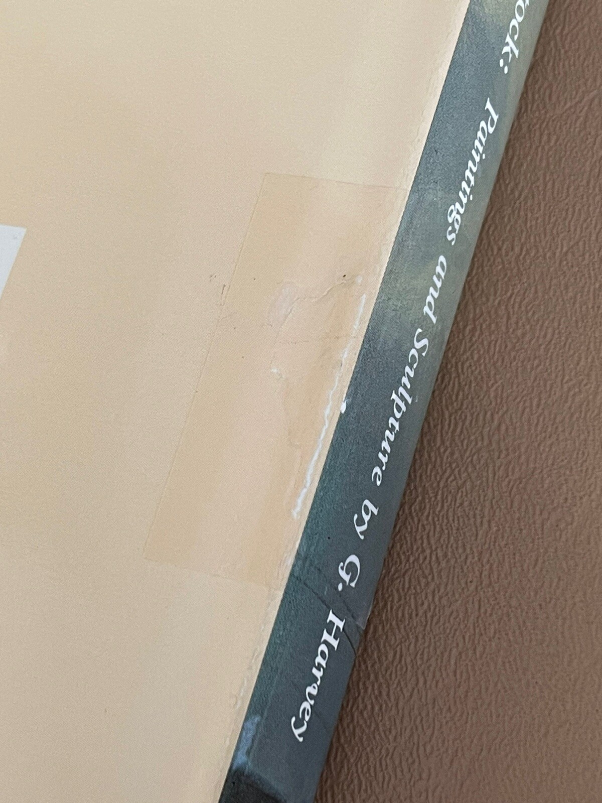 Taking Stock: Paintings and Sculpture by G. Harvey 1st Ed Signed With Vignette