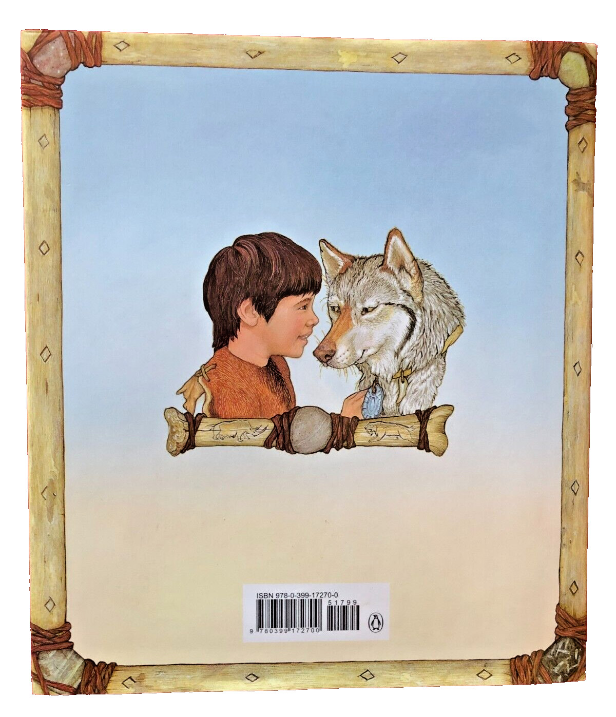 The First Dog SIGNED by Jan Brett 1st Edition Large Hardcover Book Dust Jacket