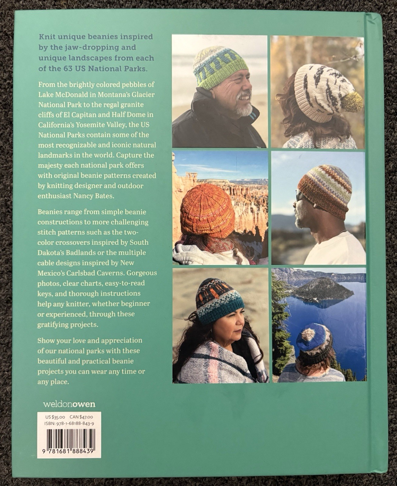 Knitting the National Parks : 63 Easy-To-Follow Designs for Beautiful Beanies