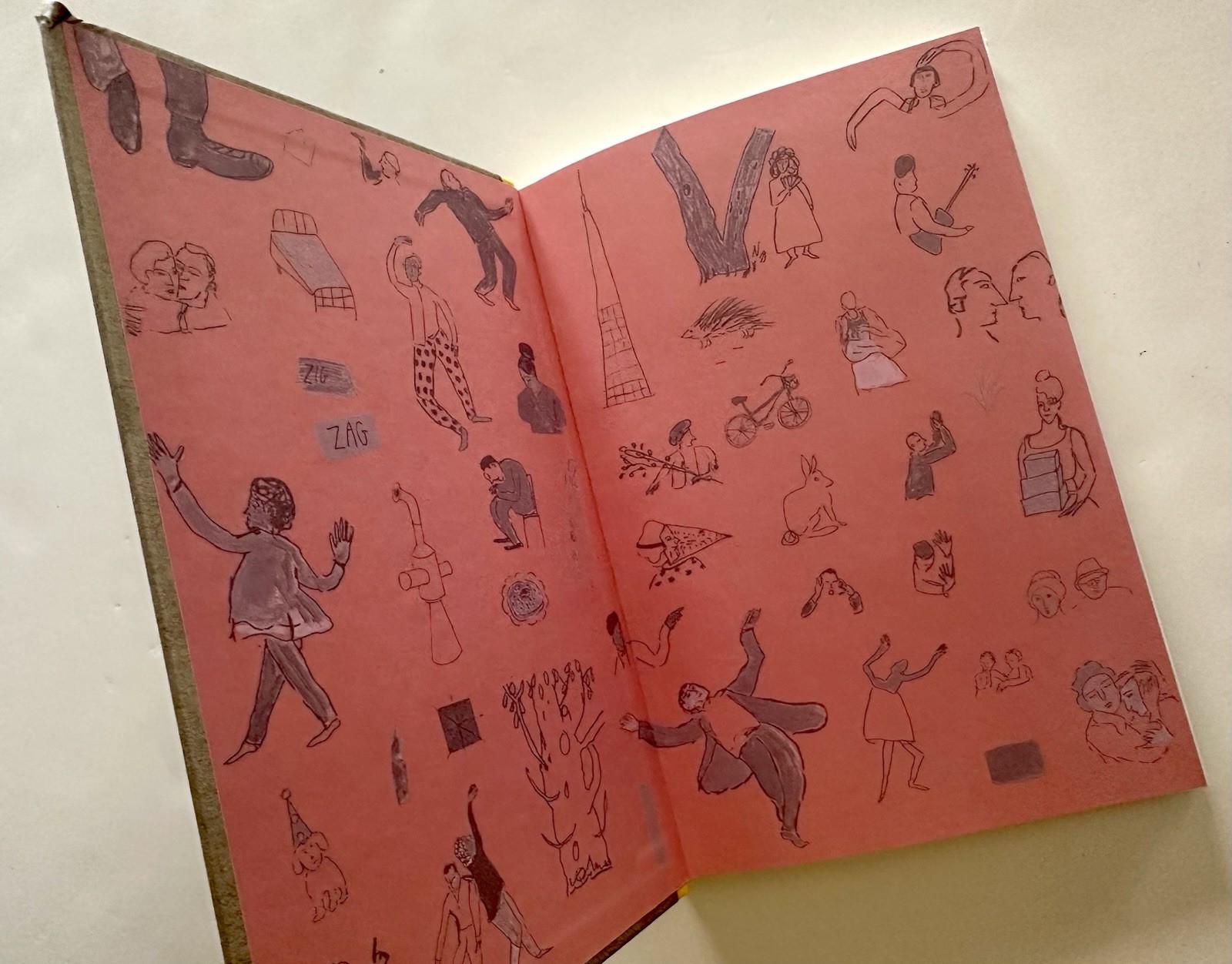 AMERICAN UTOPIA by David Byrne & Maira Kalman Book Words & Art 2020 HC w/Doodle