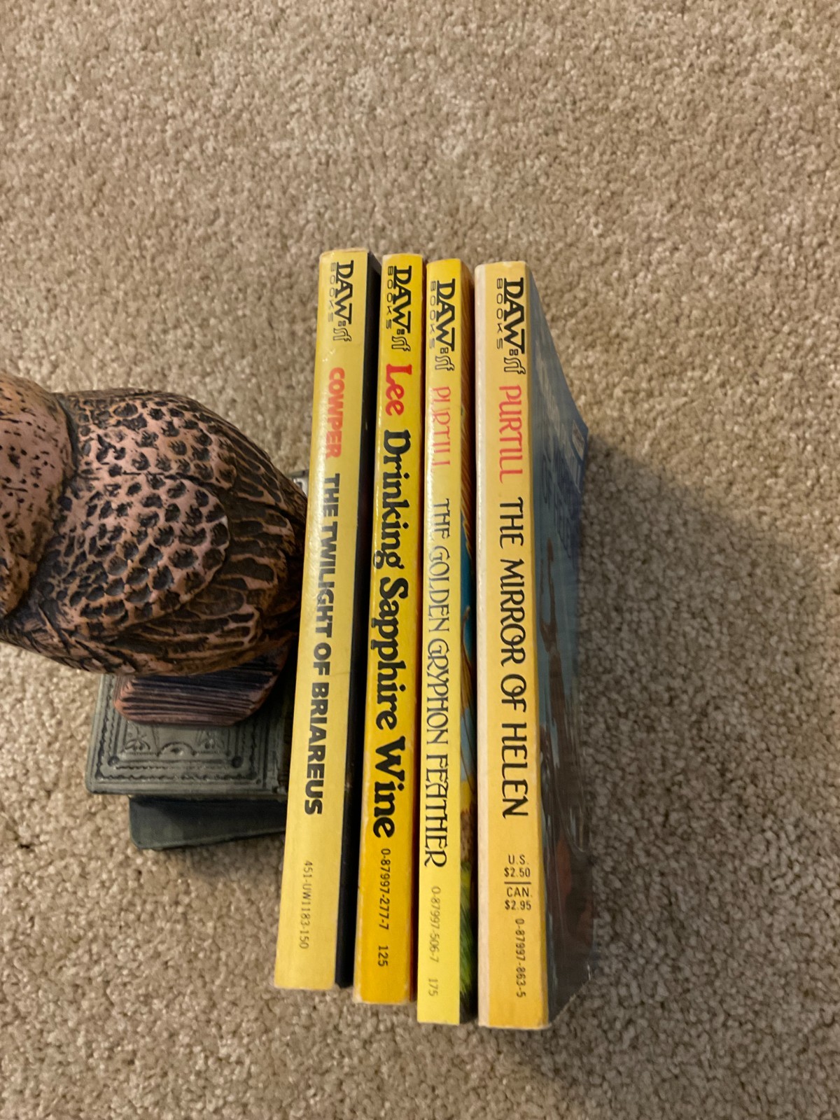 Lot#1 of 4 DAW Yellow Spine 1st Printing Rare / Hard-to-Find Lee Cowper Purtill