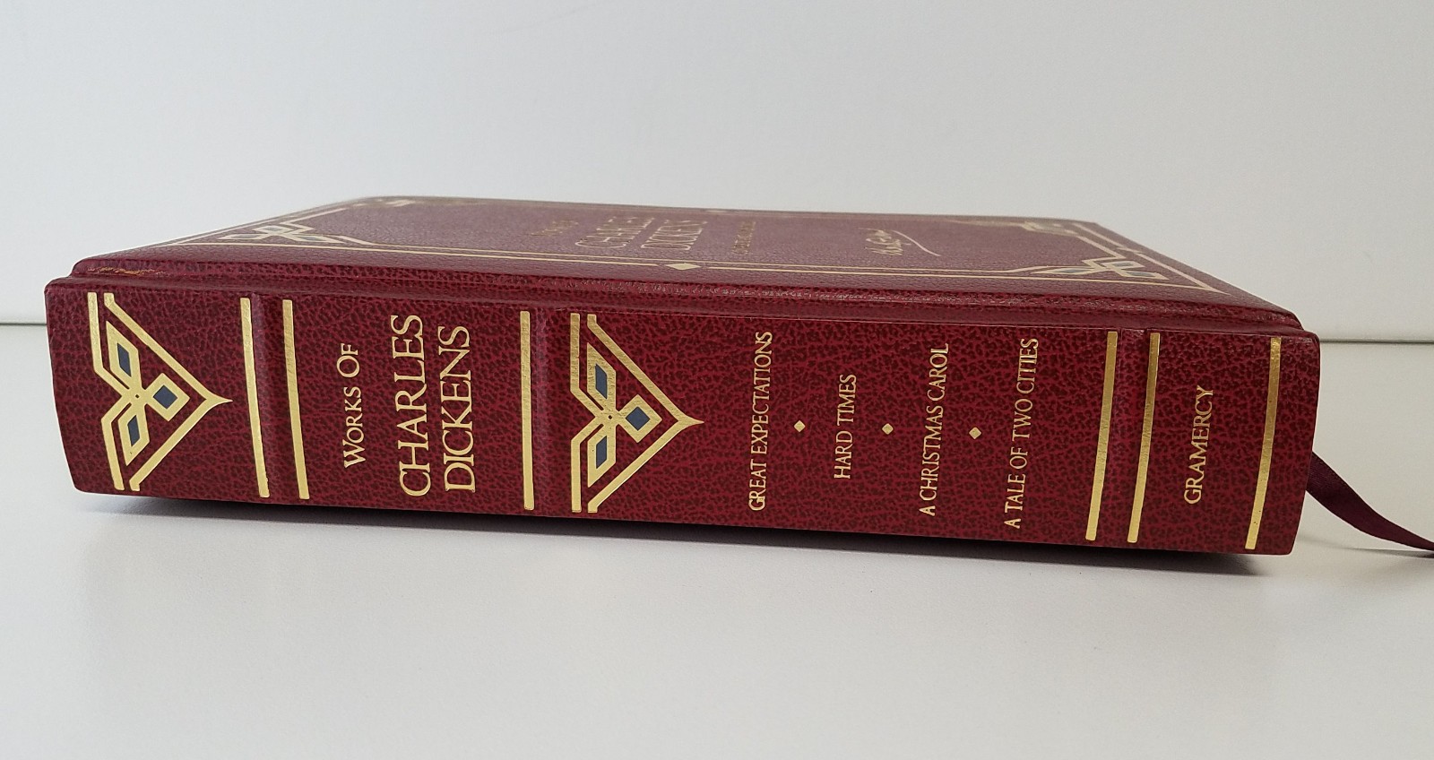 Works of Charles Dickens Four Complete Novels Illustrated Gramercy ©1982