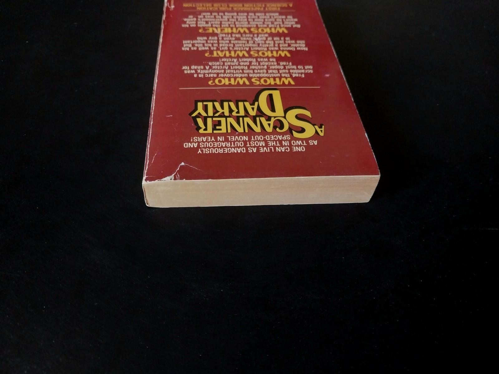 Philip K. Dick – A Scanner Darkly – Ballantine First Printing 1977