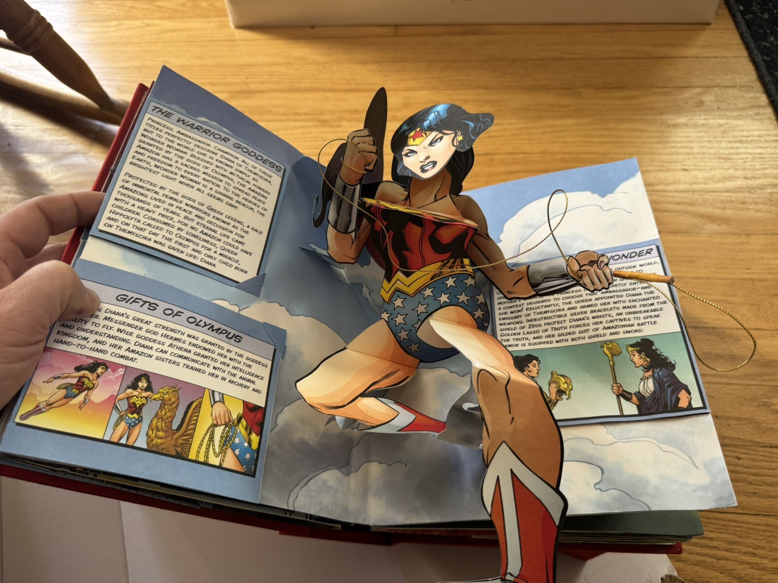 Limited Edition: DC Super Heros Pop Up Book Matthew Reinhart Signed Numbered 1st