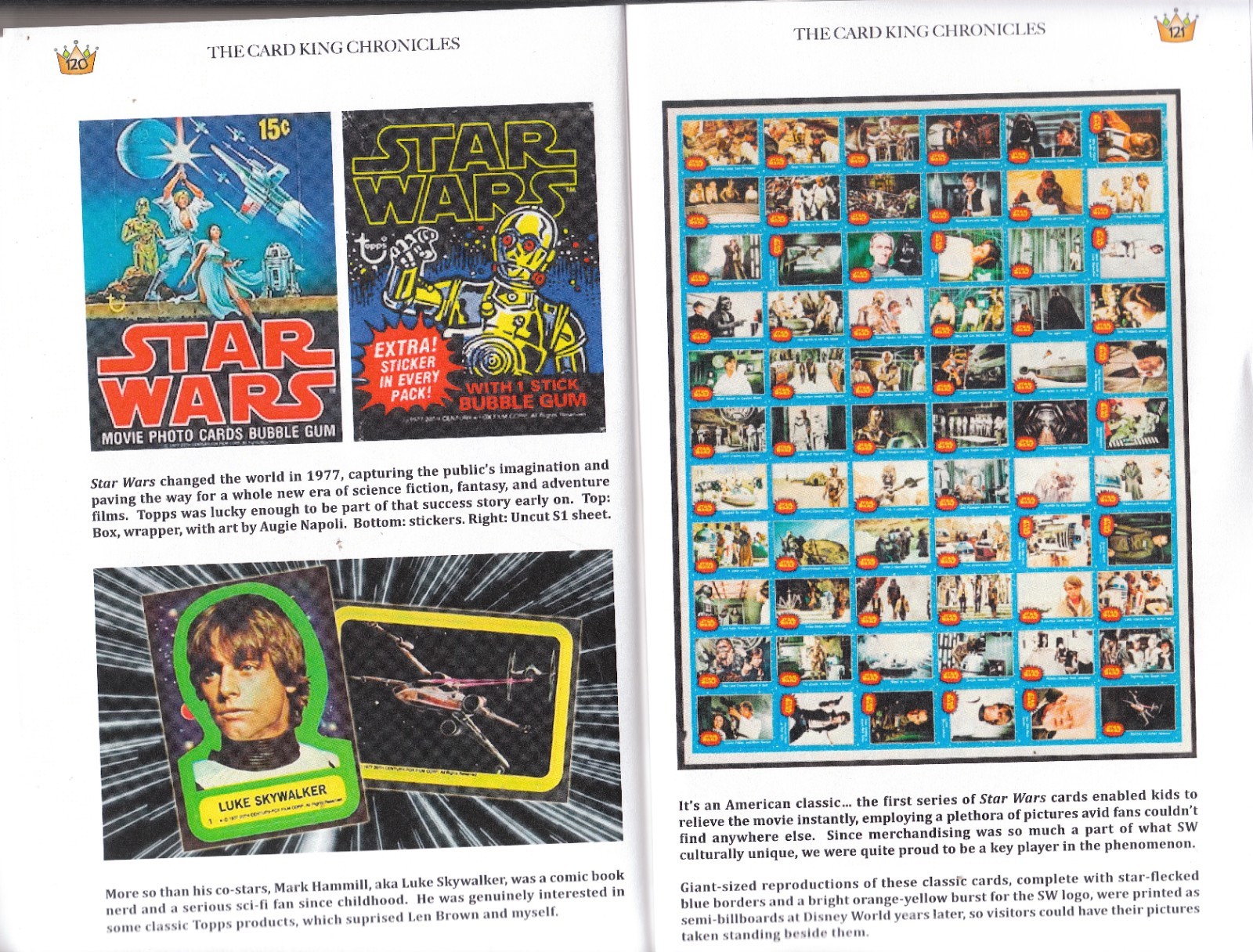 THE CARD KING CHRONICLES Vol. 1: The ’70s AUTOGRAPHED w. SKETCH CARDS