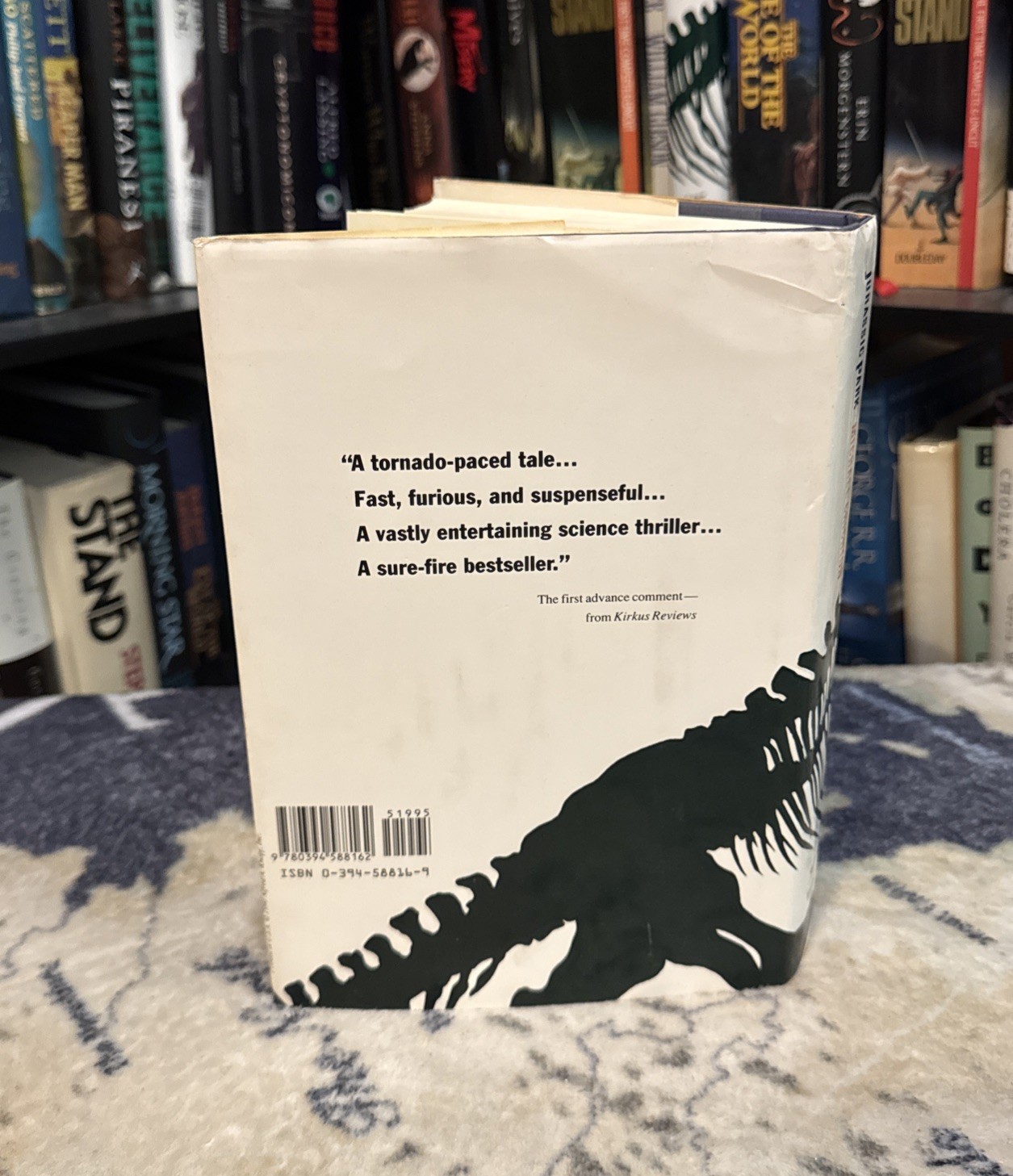 Jurassic Park – Michael Crichton (Hardcover) First Edition/Print, 1st/1st $19.95