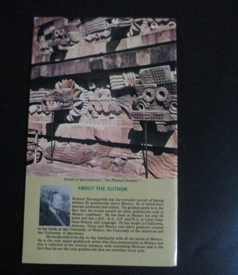 Guide to Pyramids of Teotihuacan Bloomgarden Mexico Paperback 1975 34 Pages
