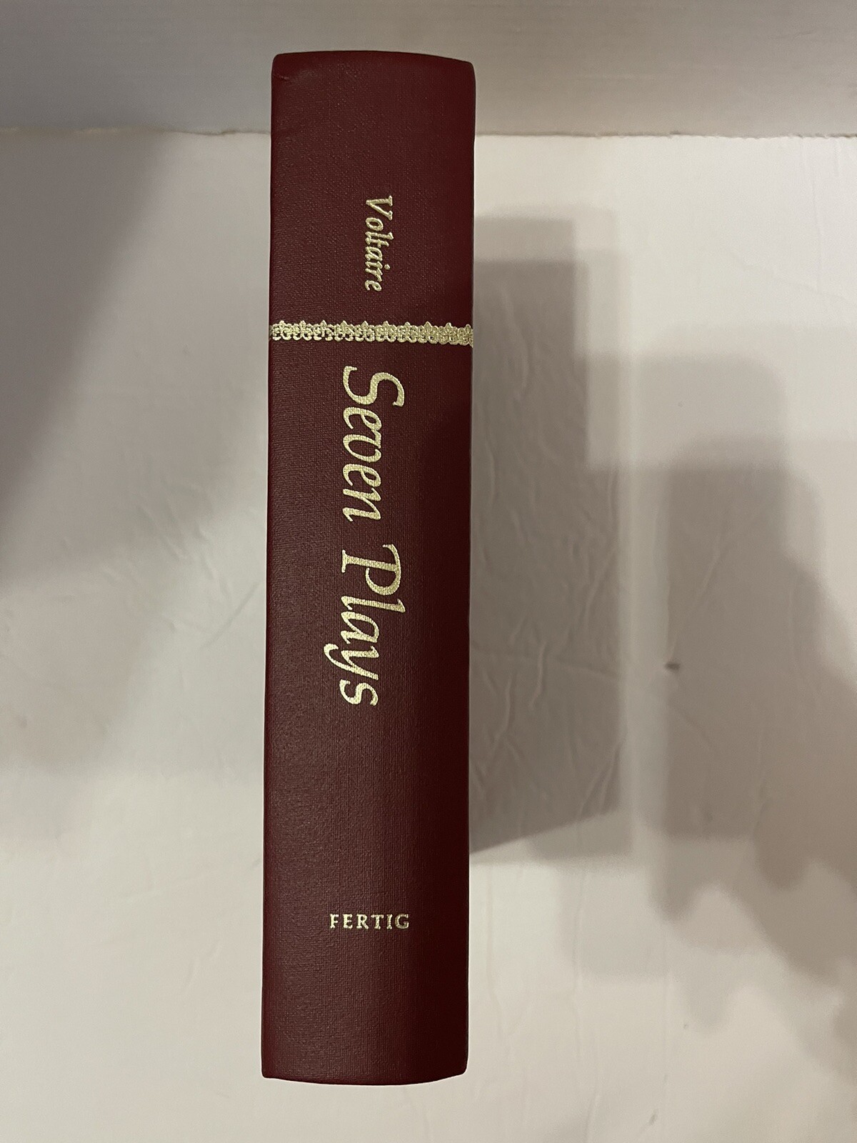 Voltaire seven plays 1988 HB fertig w.f. fleming olympia oedipus theatre drama