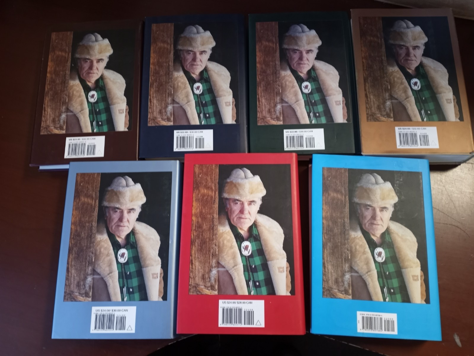 The Collected Short Stories of Louis L’Amour Books 1-7 Hardcover Set