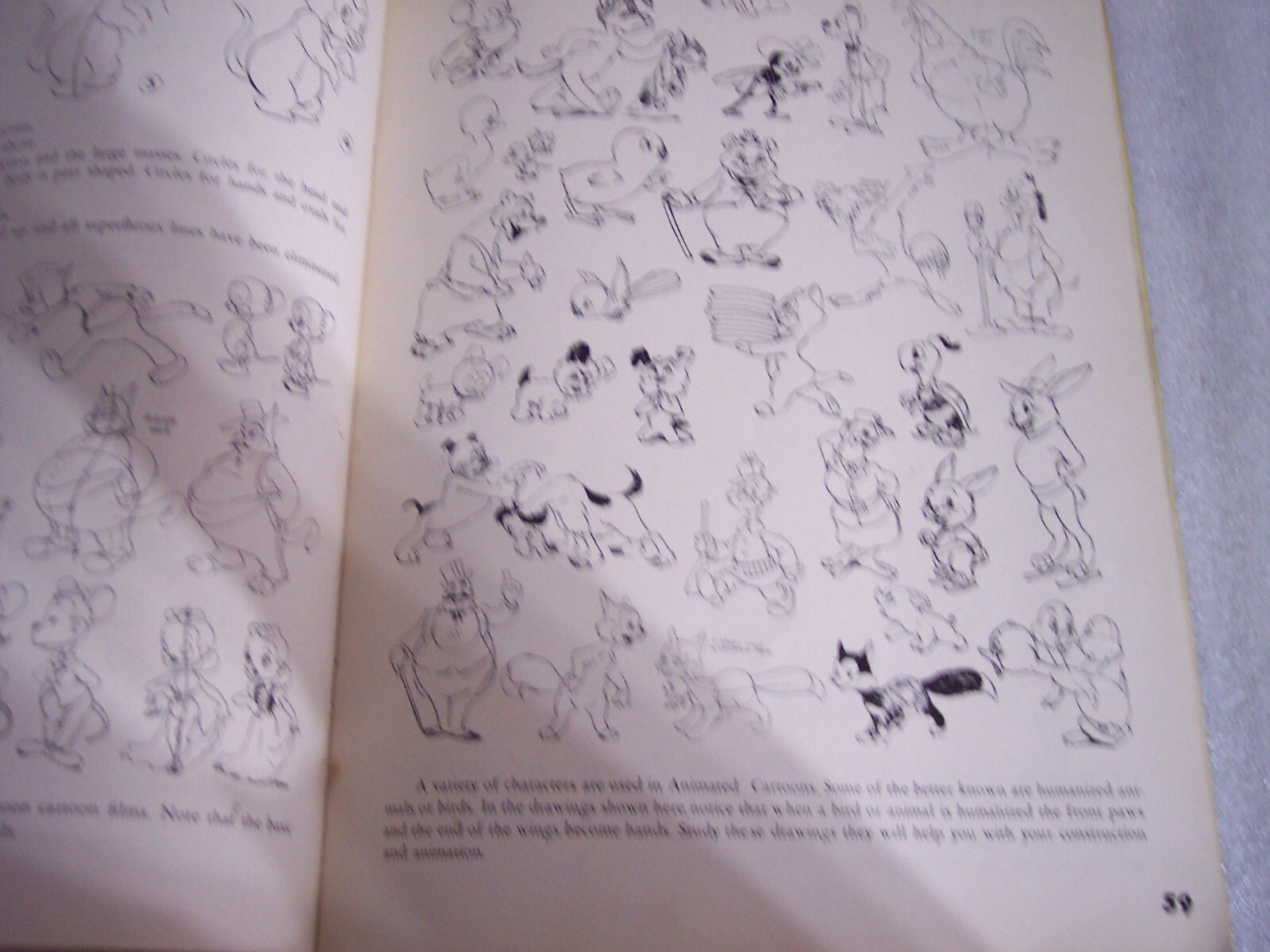 Vintage It’s Fun To Draw – 1943 – Softcover Philip Meistrich 127 Pages.