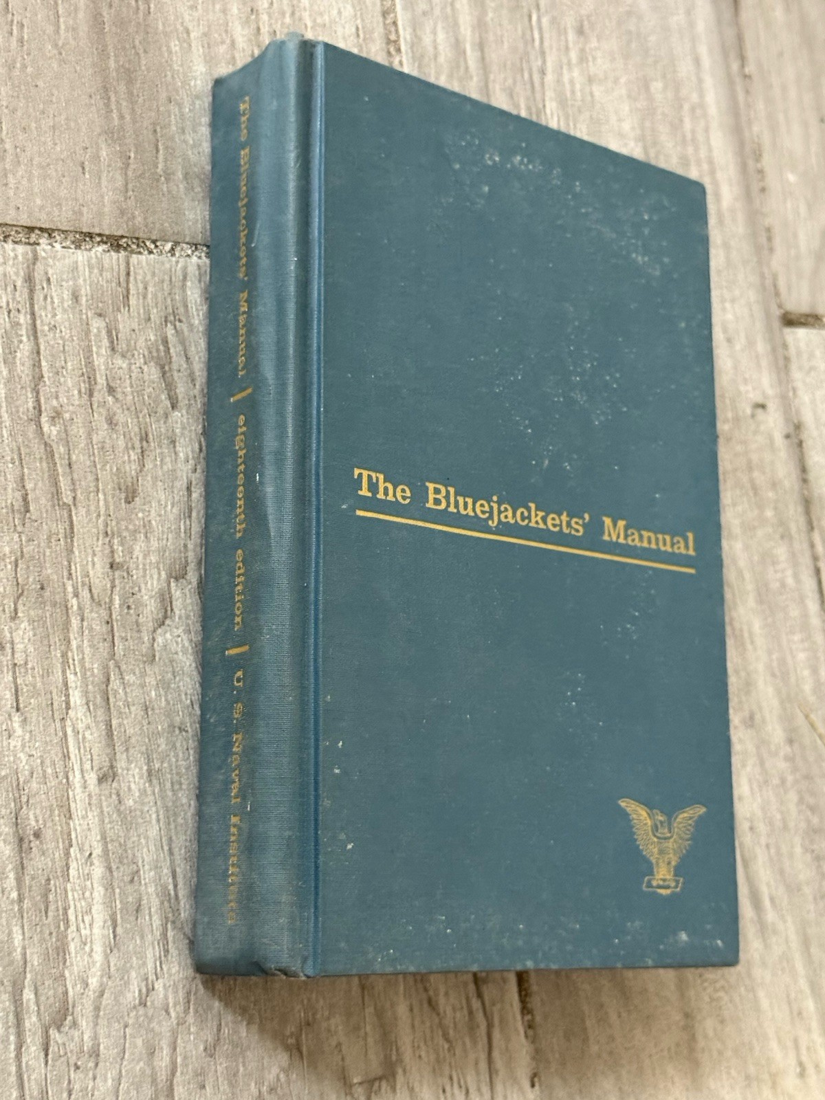 🇺🇸 The Bluejackets Manual 18th Eighteenth Ed Vtg 1969 Navy US Naval Institute