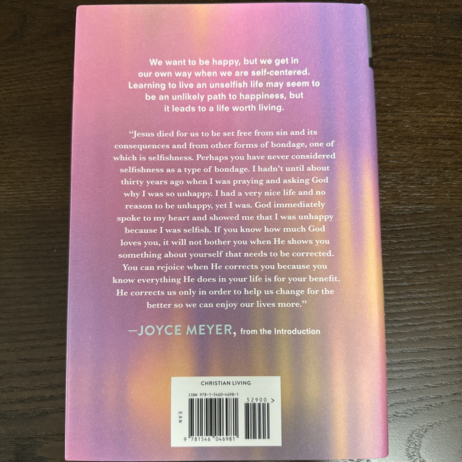 Joyce Meyer What About Me? Get Out Of Your Own Way (Hardcover – BRAND NEW)