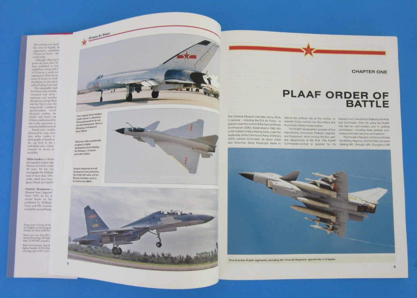 Chinese Air Power Hardcover Book By Yefim Gordon and Dmitriy Komissarov 2010