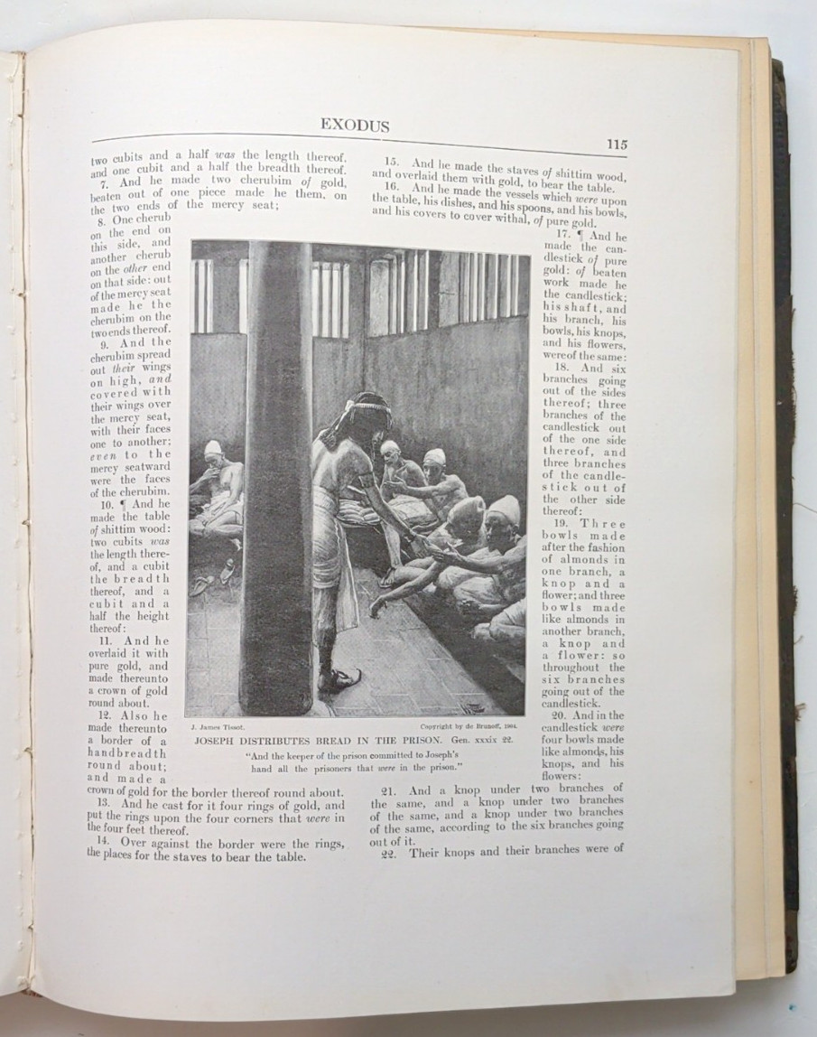 The Old Testament Part I & II by J. James Tissot – 1904 – See Description – HC