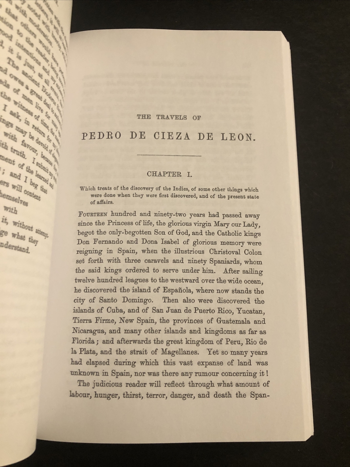 Peru History : The Travels of Pedro de Cieza de Léon / BG