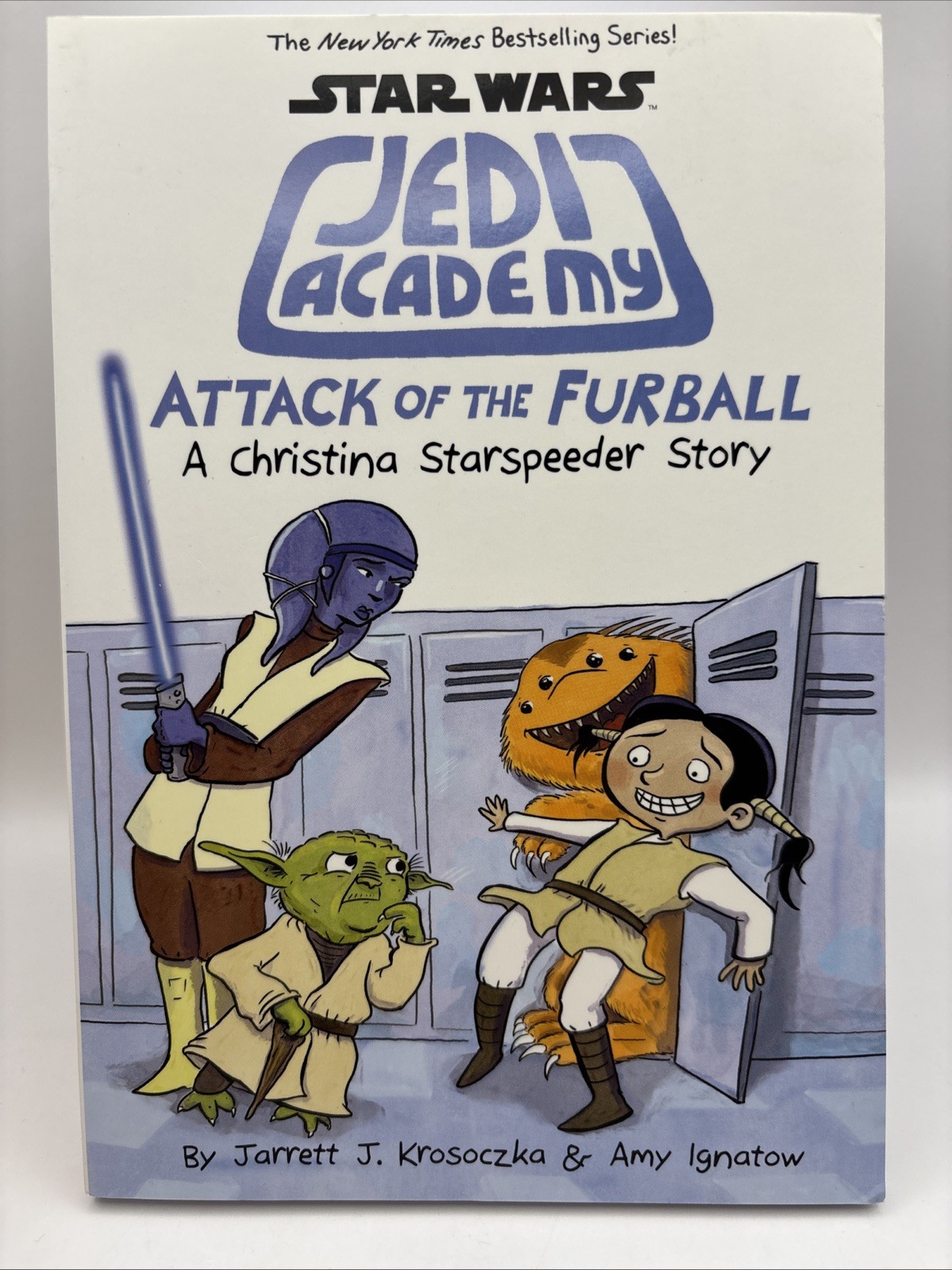 Jedi Academy: Star Wars, Lot of 8 Jarrett Krosoczka Good Condition
