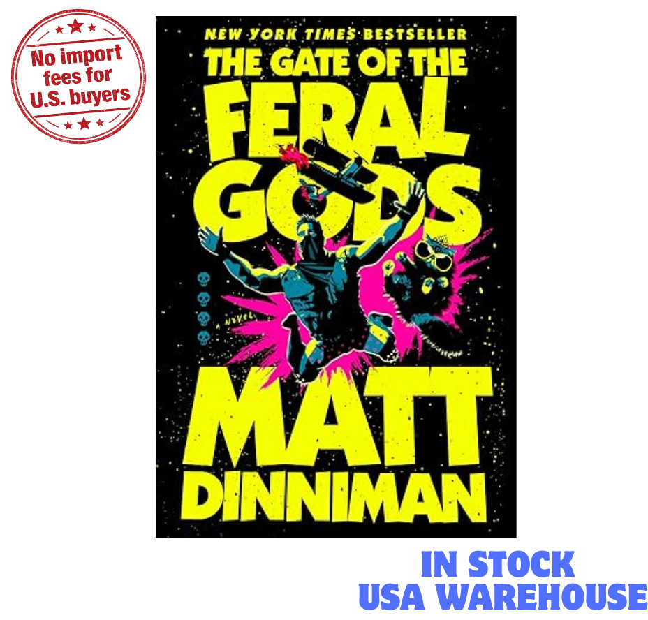 The Gate of the Feral Gods Hardcover Matt Dinniman Fantasy Novel – Free Shipping