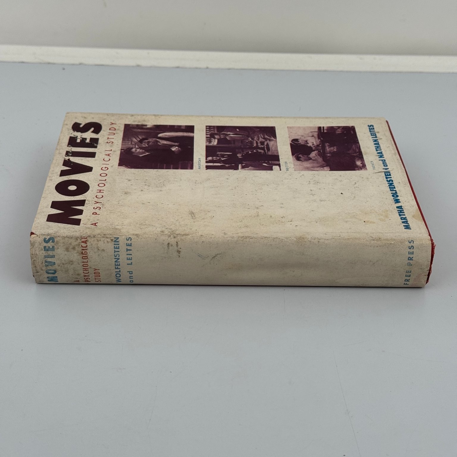 Movies A Psychological Study Wolfenstein Leites 1950 Vintage Free Press