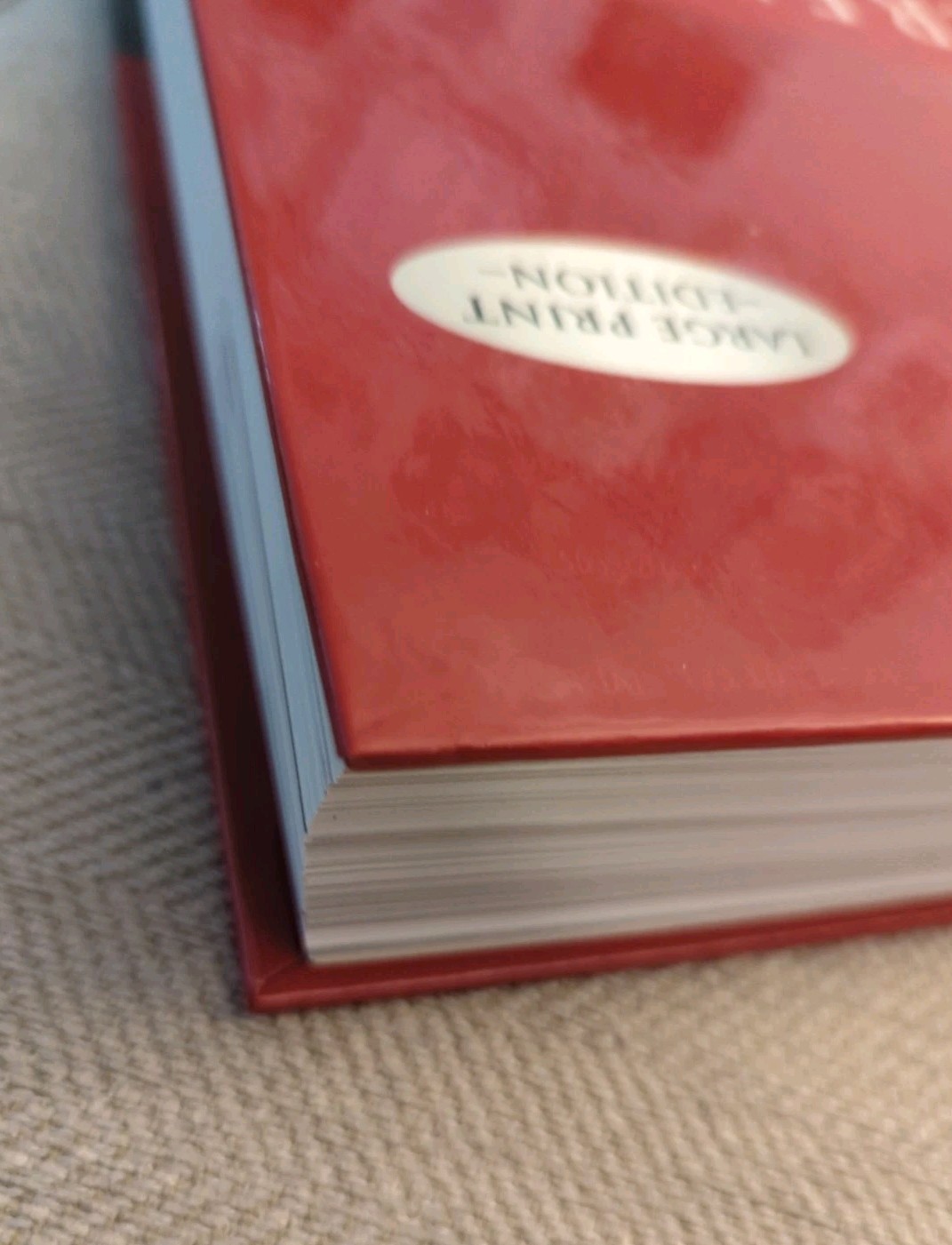 NKJV The Jeremiah Study Bible LARGE PRINT Edition Hard Cover Notes Like New