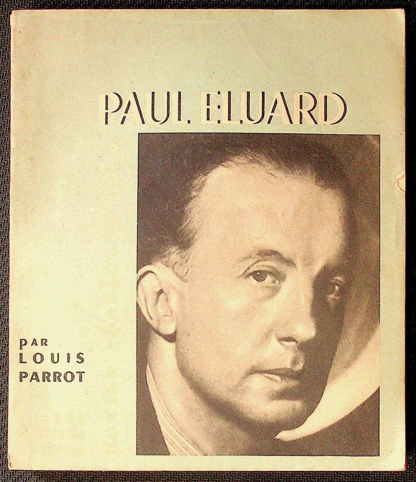 Paul Eluard by Louis Parrot Pierre Seghers Poetes d’Aujourd’hui 1 Poetry French