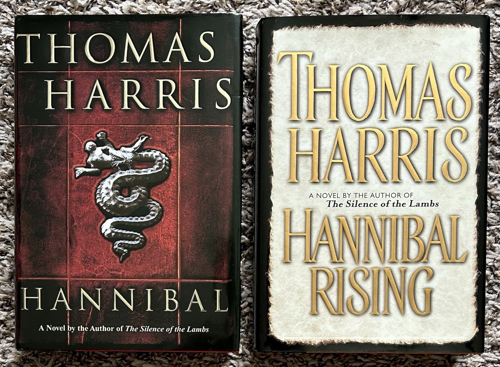 Thomas Harris Lot Hannibal & Hannibal Rising ALL Hardcover 1st Ed & 1st Printing