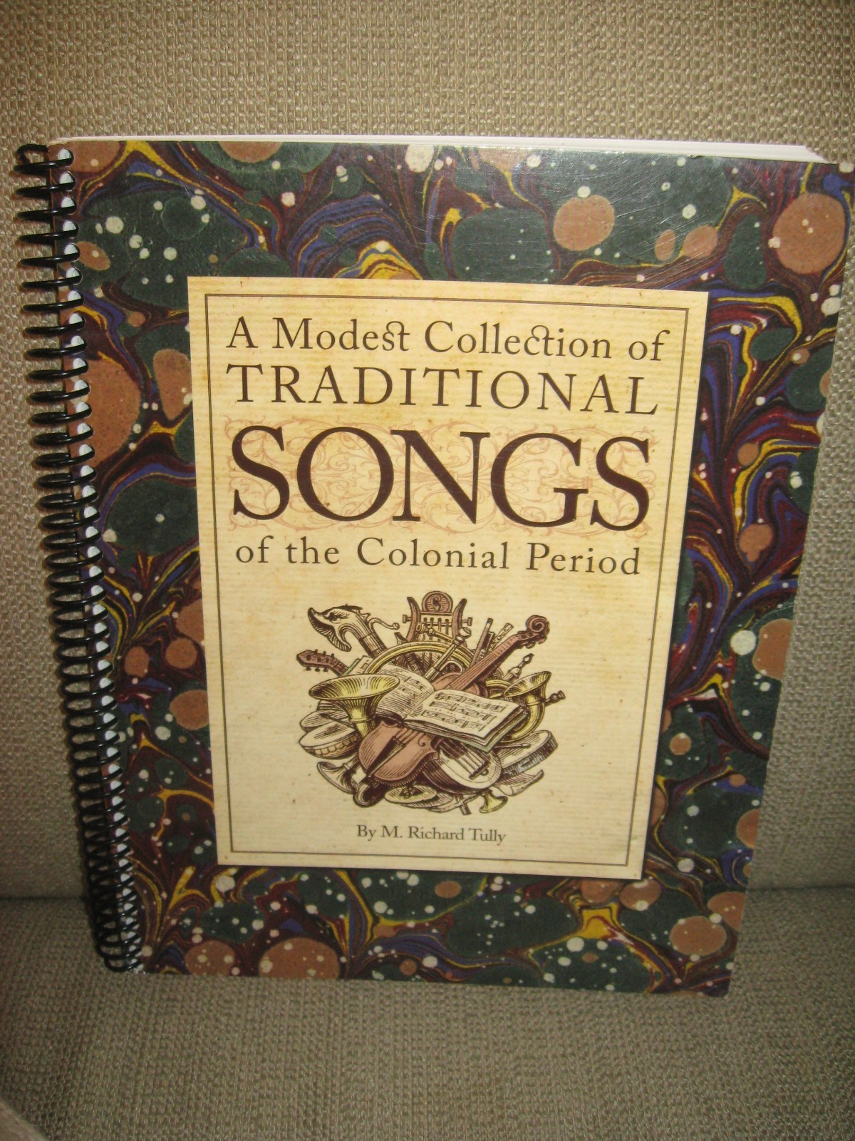 Modest Collection Traditional Songs Colonial Period Tully Music Book INCLUDES CD