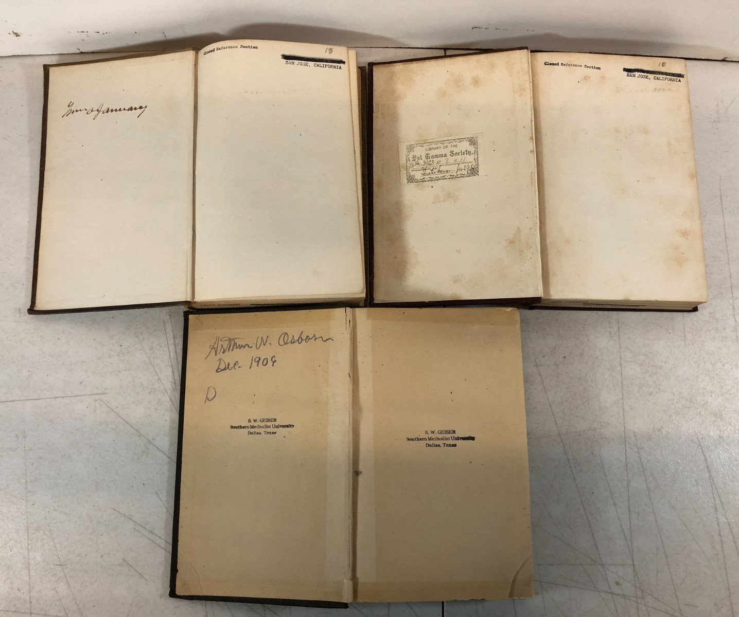 Annual Report Of The Smithsonian Institution, 13 v., Ex-library,1868-1899,ESet-6