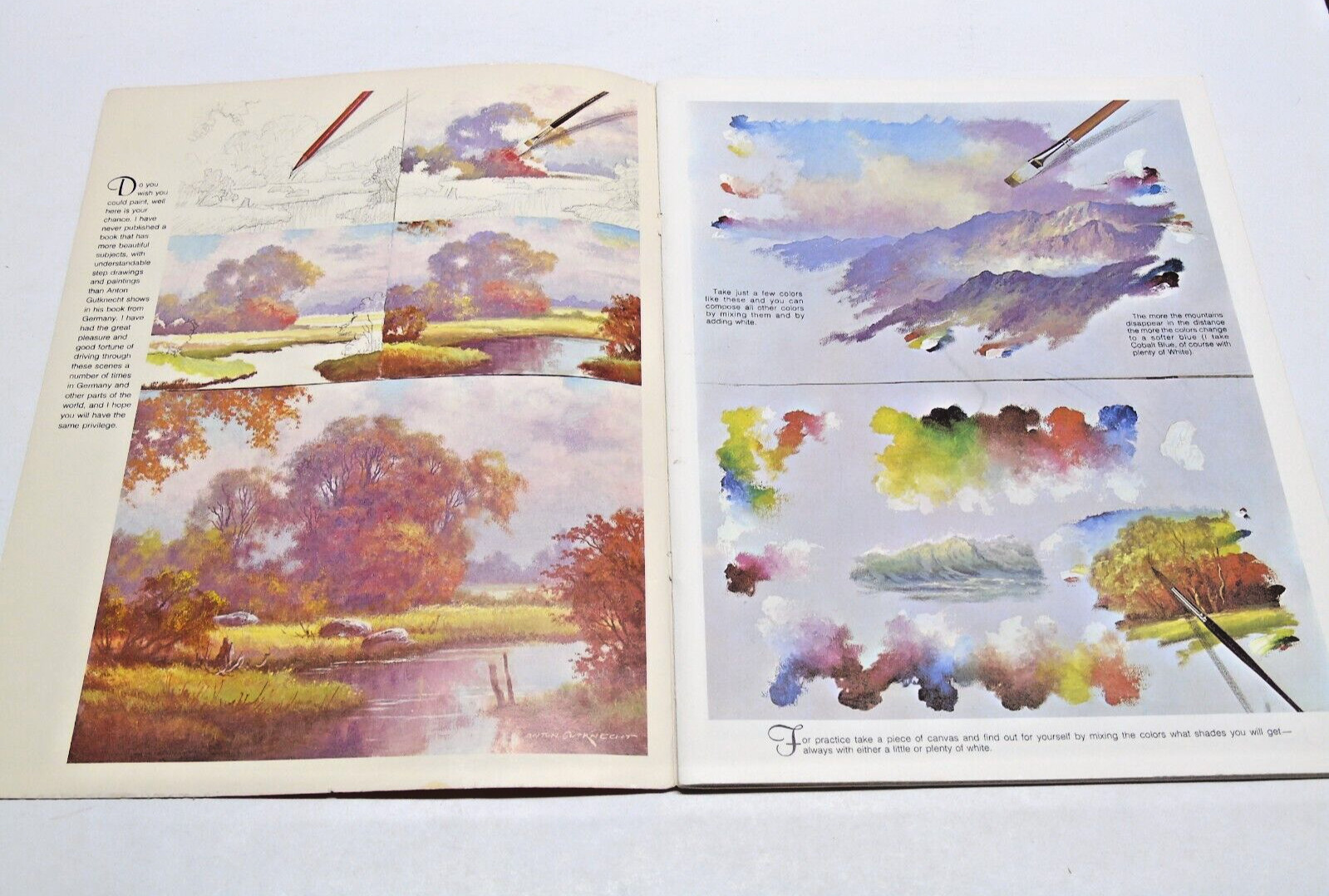 Lot of 4 Vintage WALTER T FOSTER Publication Figures, Portraits, Landscapes…