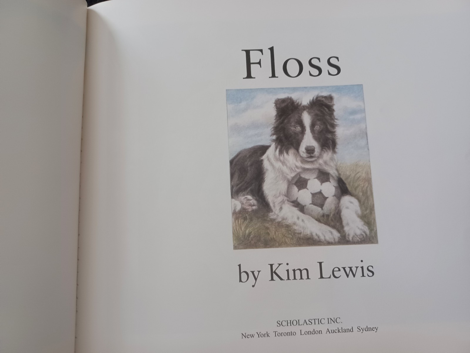 Floss by Kim Lewis BRAND NEW (1997 First Schoolastic Printing) Paperback