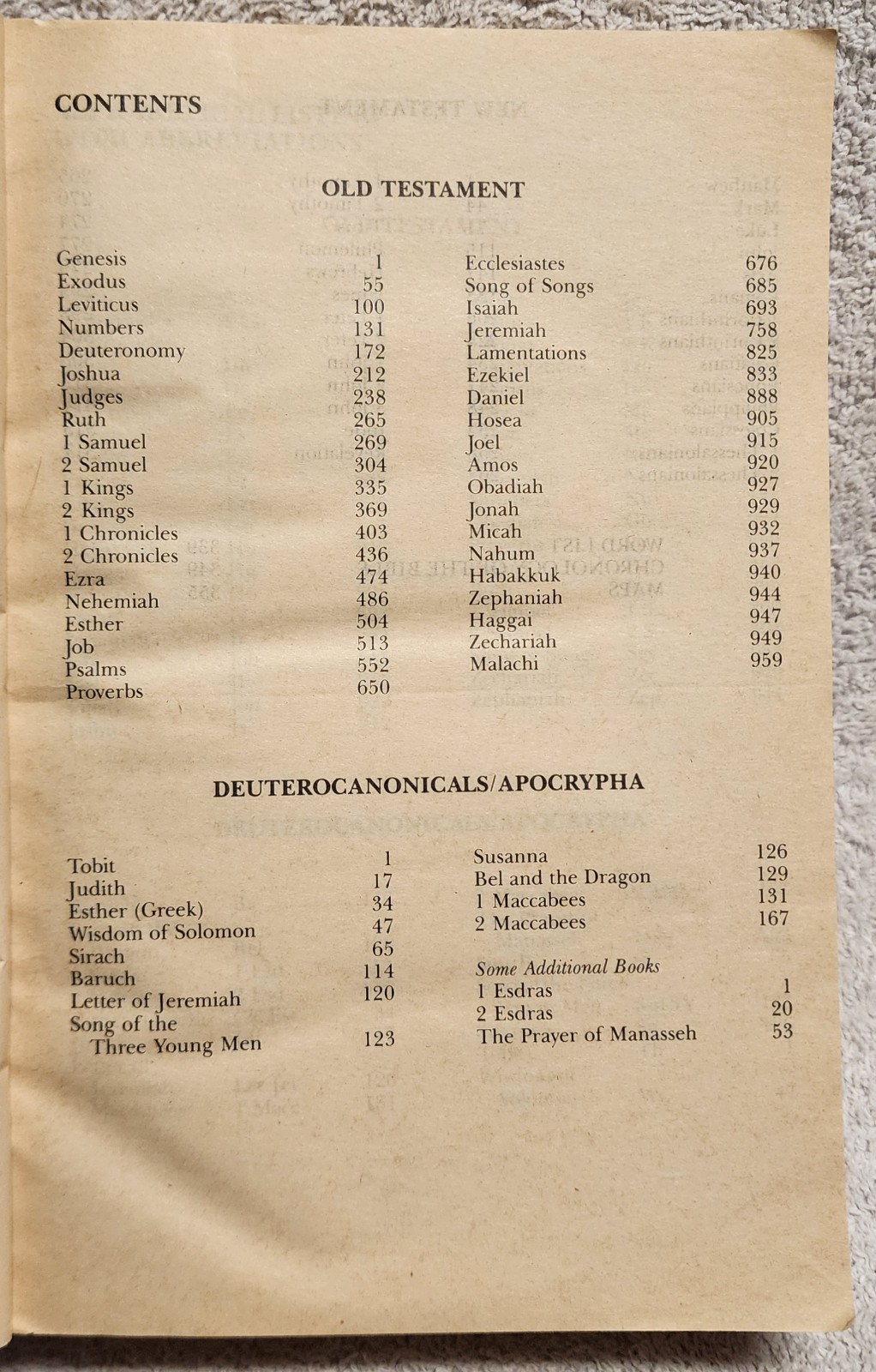 Good News Bible with Deuterocanonicals Apocrypha Today’s English Version 1988 PB