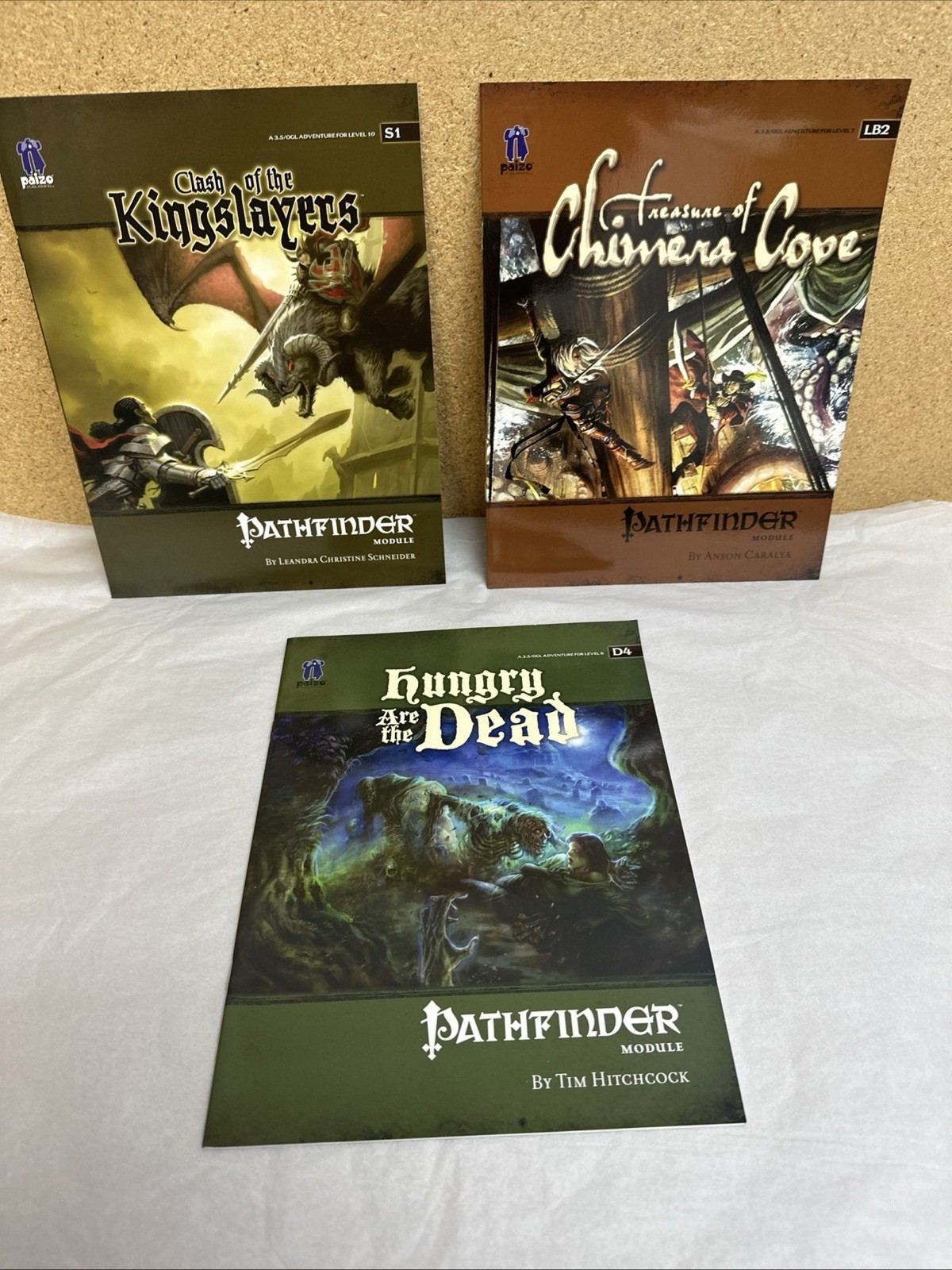 2000 2008 2009 Pathfinder Module Trade Paperback S1, D4, LB2 UNUSED UNREAD